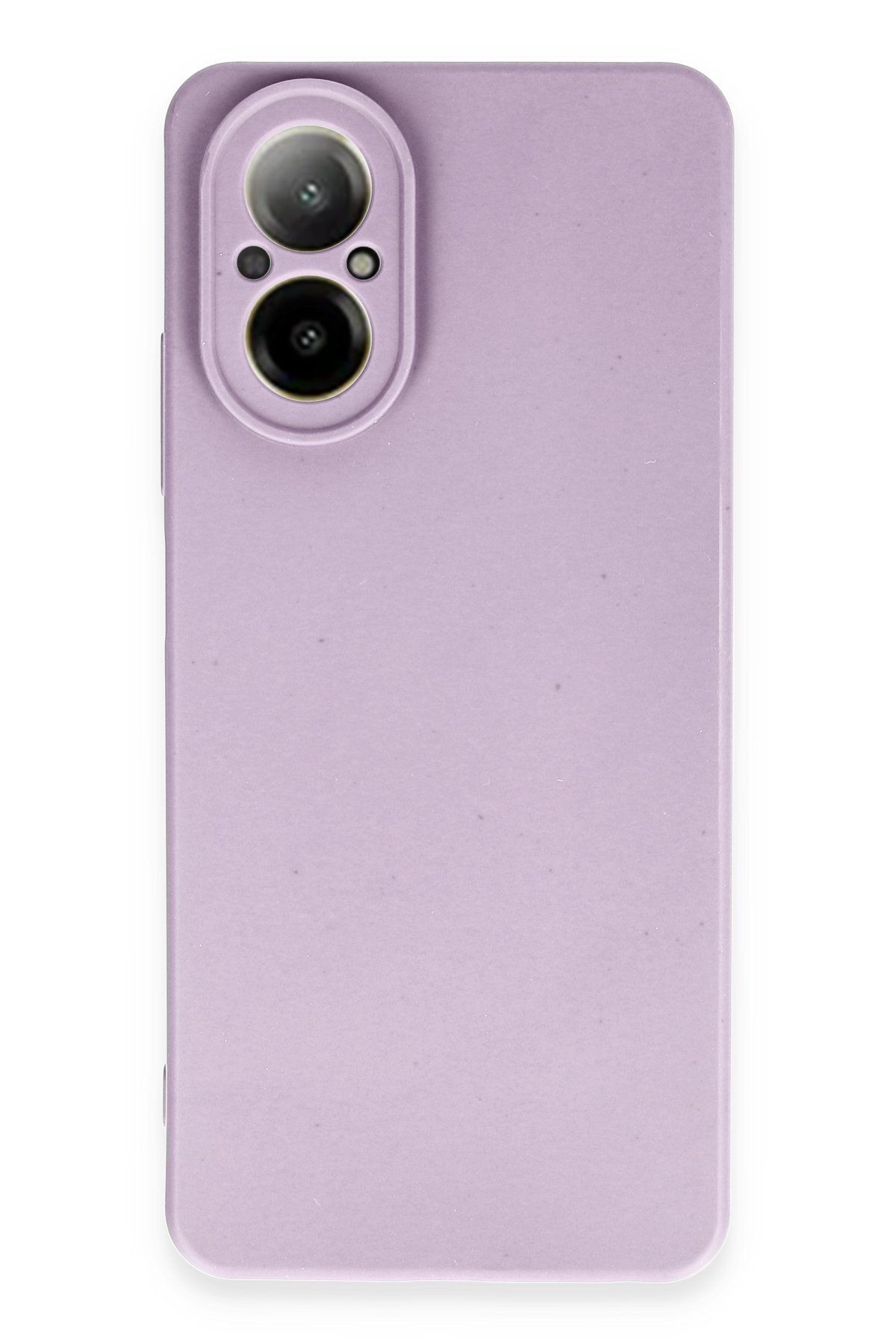 cepmoda REALME 12 LİTE Uyumlu İnce Esnek Soft Rubber Telefon Kılıfı - LİLA