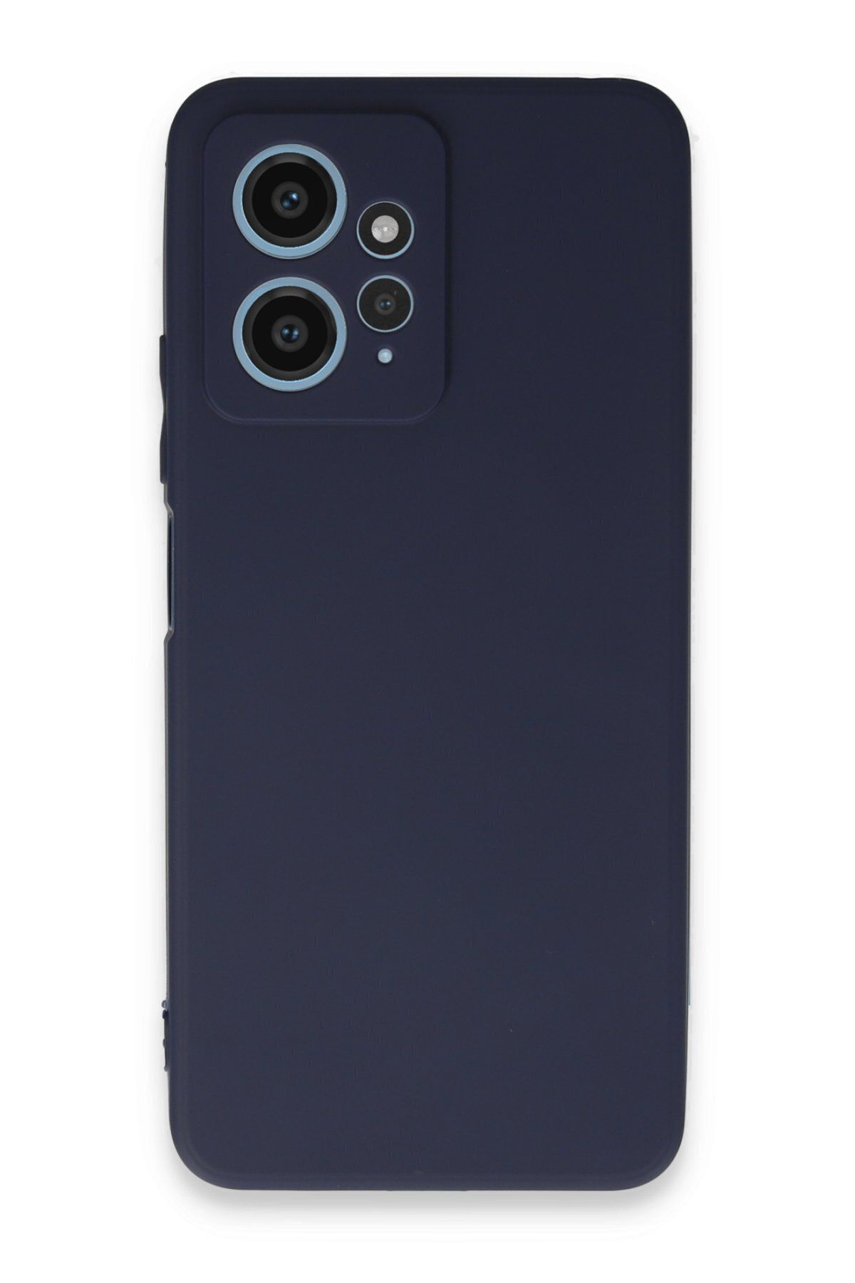 cepmoda Xiaomi Redmi Note 12 4G Uyumlu İnce Esnek Soft Rubber Telefon Kılıfı - LACİVERT