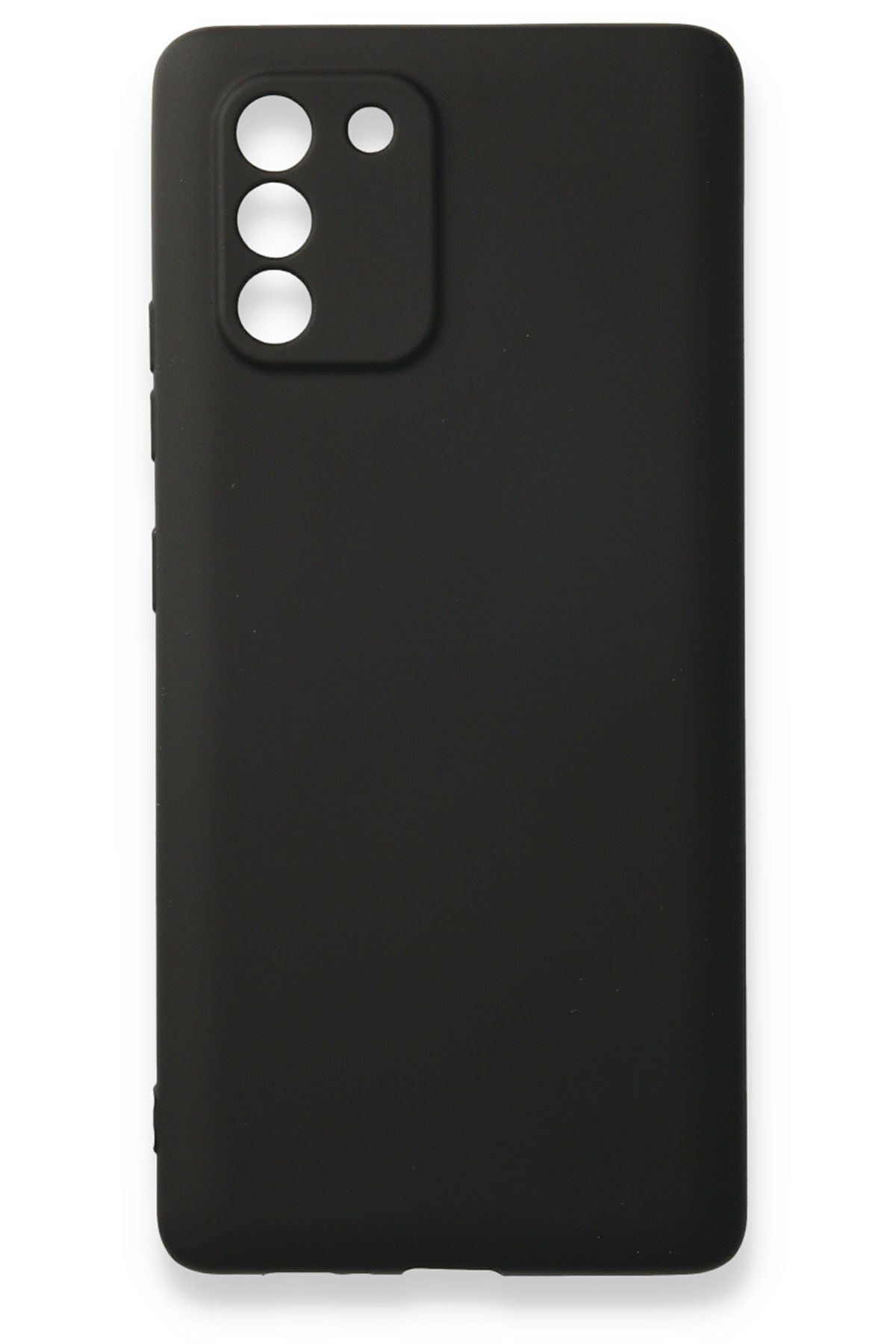 cepmoda Samsung Galaxy a91 / S10 Lite Uyumlu İnce Esnek Soft Rubber Telefon Kılıfı - SİYAH