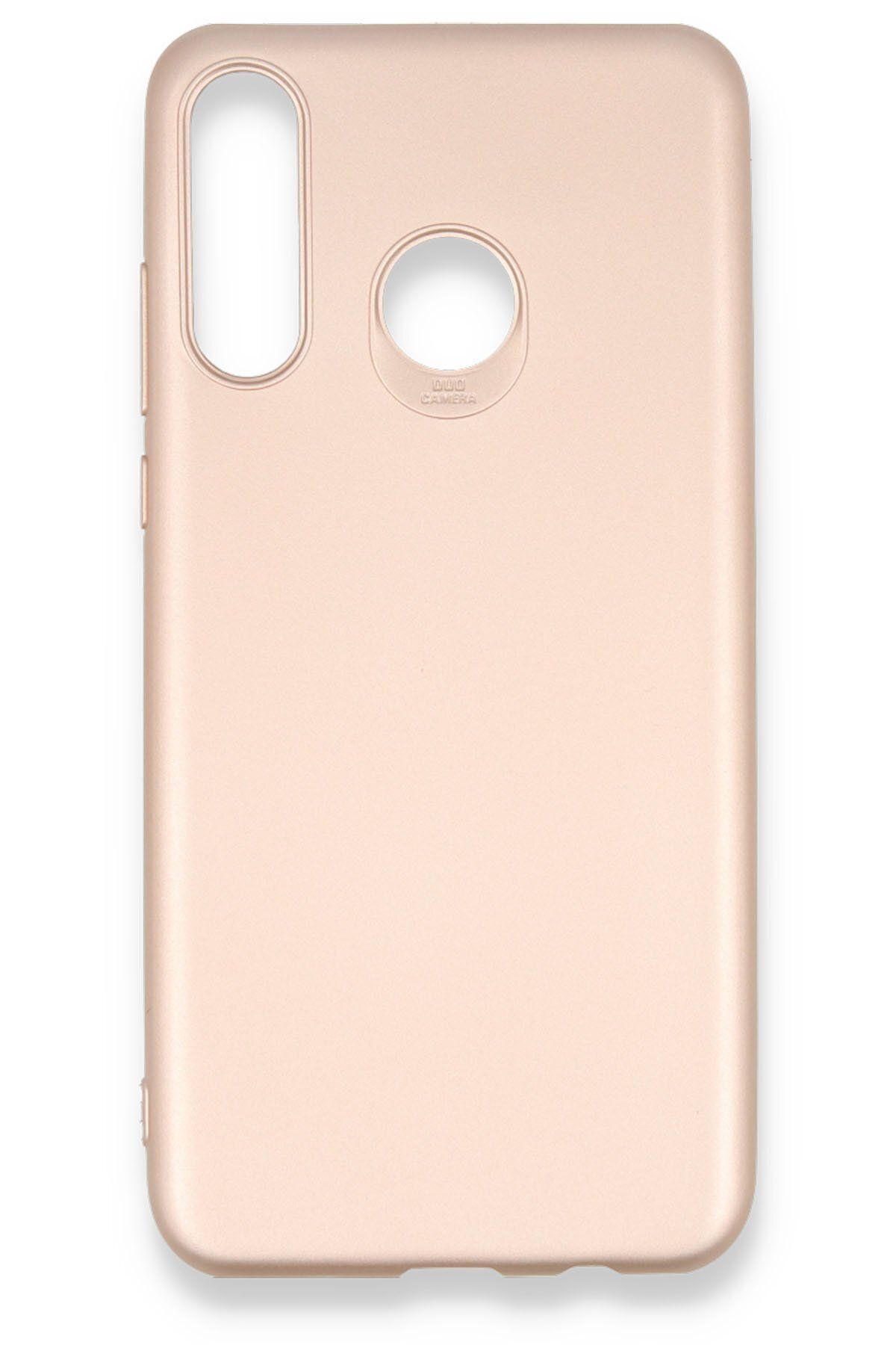 cepmoda HUAWEİ Y9 PRİME 2019 Uyumlu İnce Esnek Soft Rubber Telefon Kılıfı - ROSE GOLD