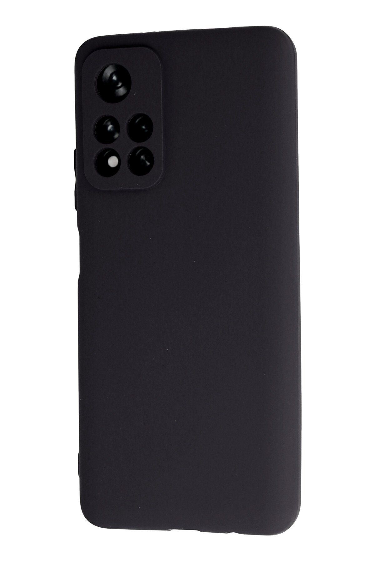 cepmoda Xiaomi Poco M4 Pro 5G Uyumlu İnce Esnek Soft Rubber Telefon Kılıfı - SİYAH