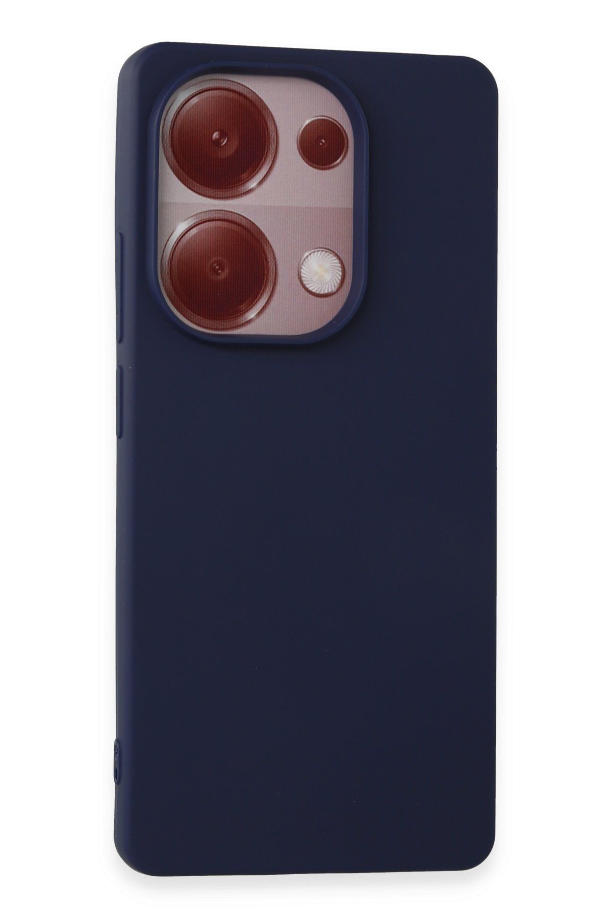 cepmoda Xiaomi POCO M6 PRO 4G Uyumlu İnce Esnek Soft Rubber Telefon Kılıfı - LACİVERT