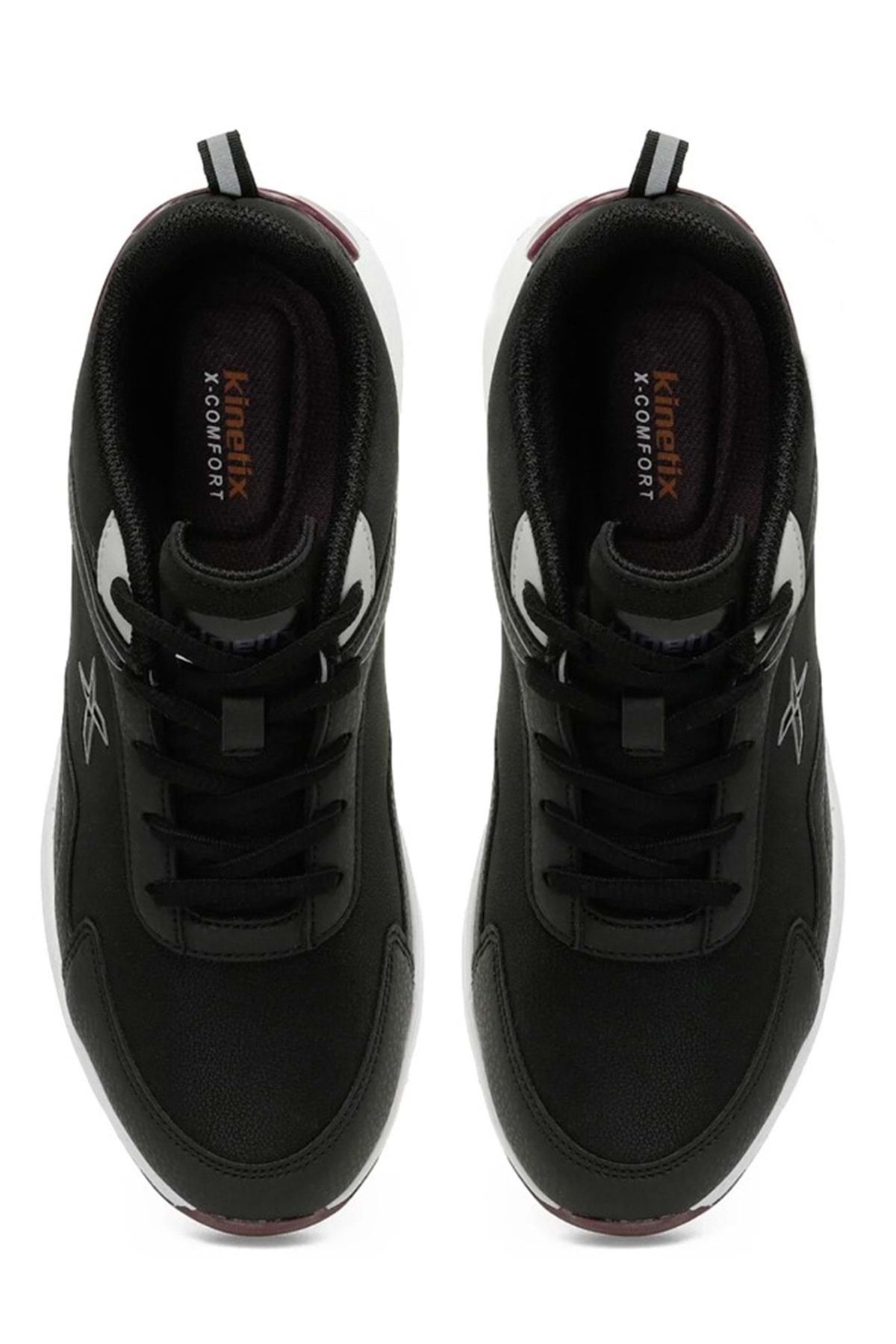 Kinetix-Lorena Pu Unisex Sports Shoes Black 4