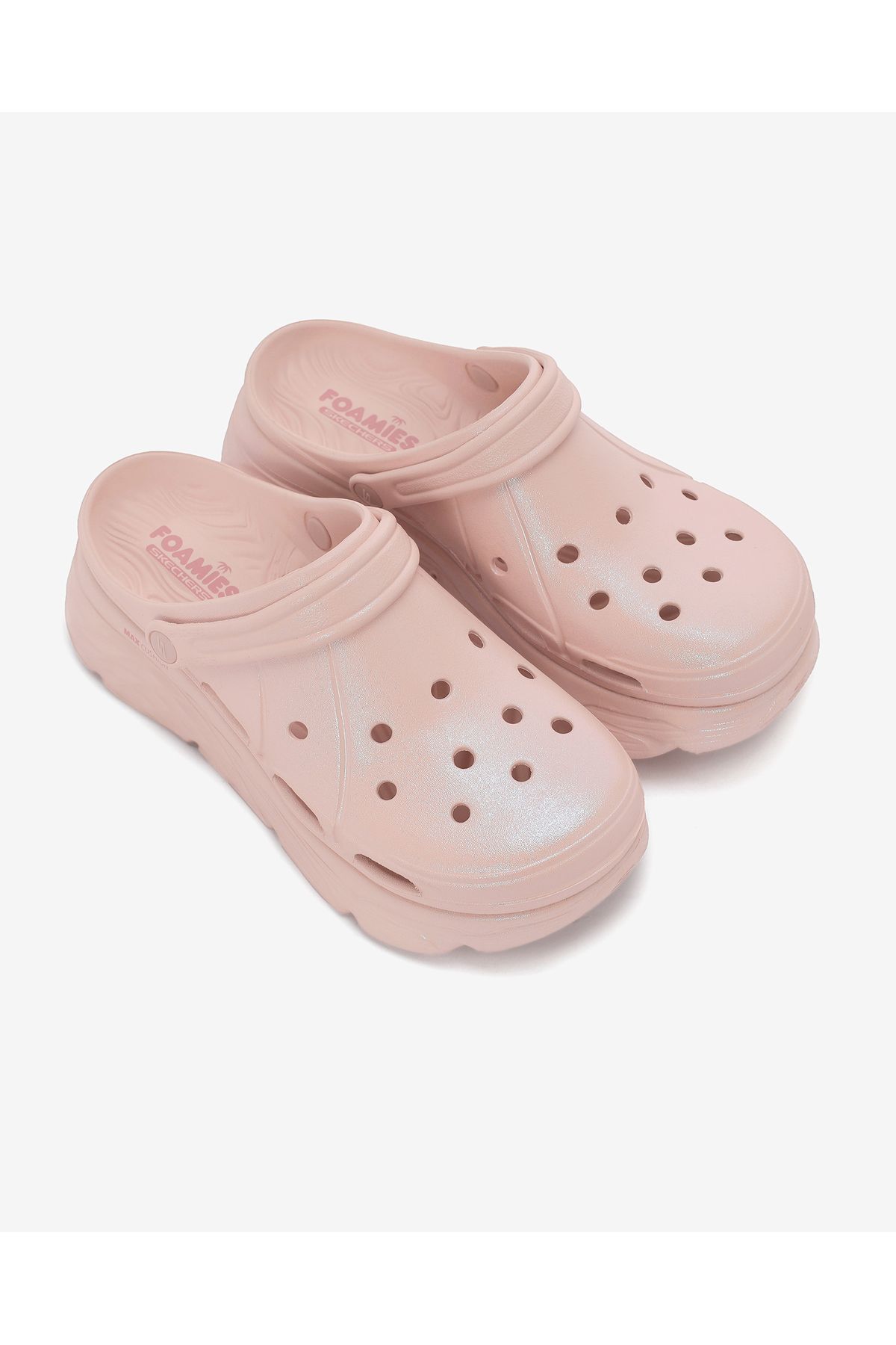 دمپایی صورتی زنانه حداکثر کوسن کردن کف صندل های روشن رویایی 111267 LTPK Skechers