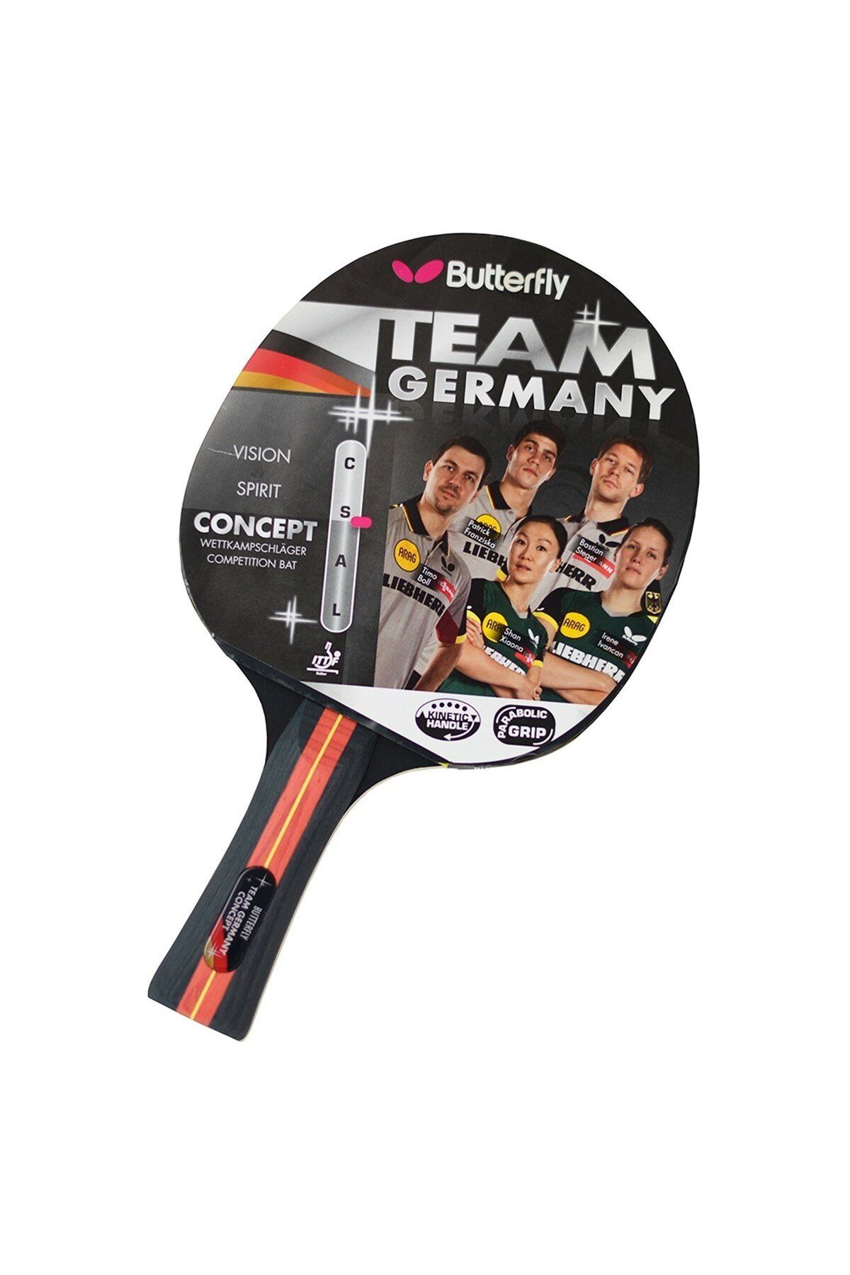 BUTTERFLY Team Germany Concept P.p.masa Tenisi Raketi 85090