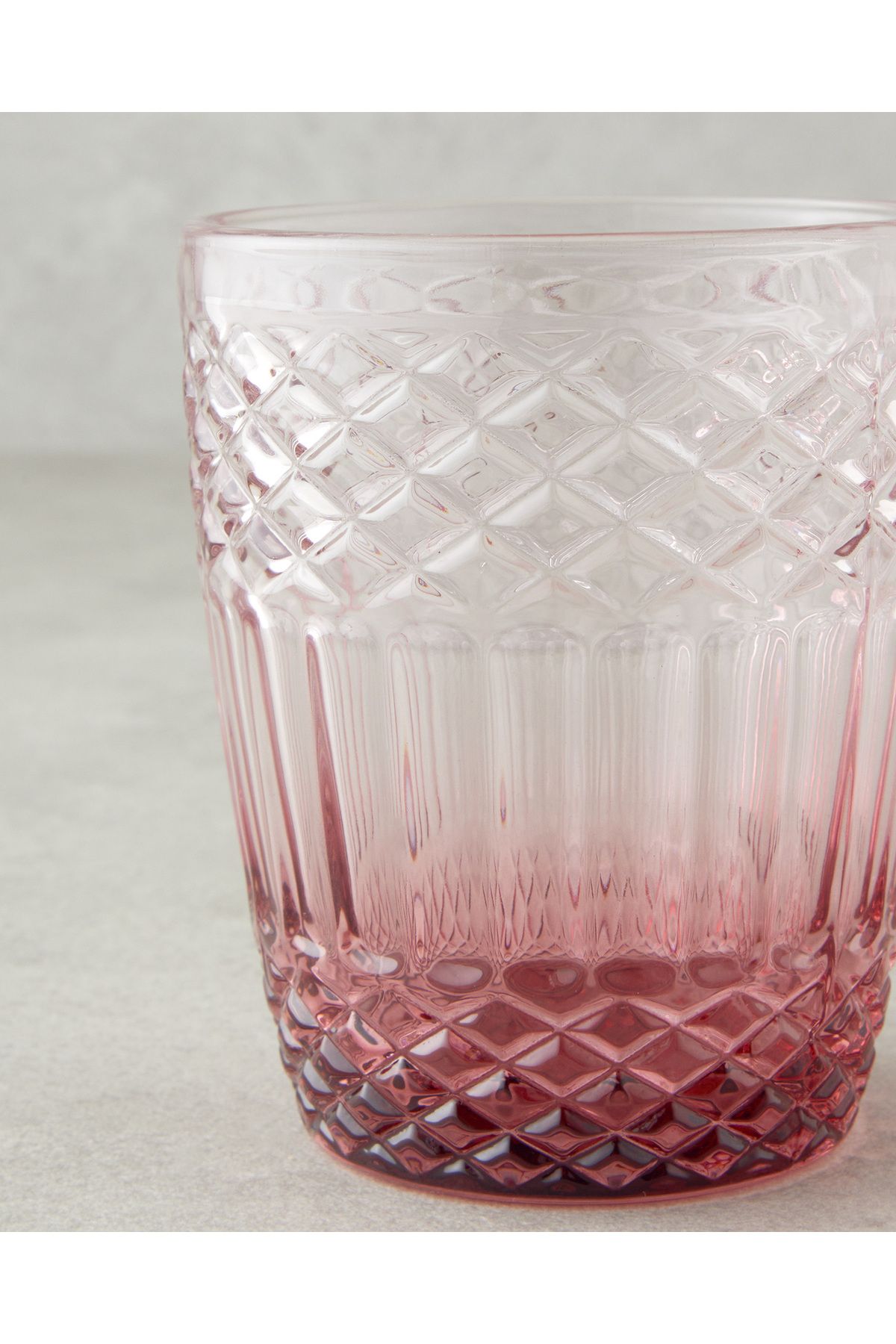 English Home-Pink Blush Glass - Set of 3 Glasses 3