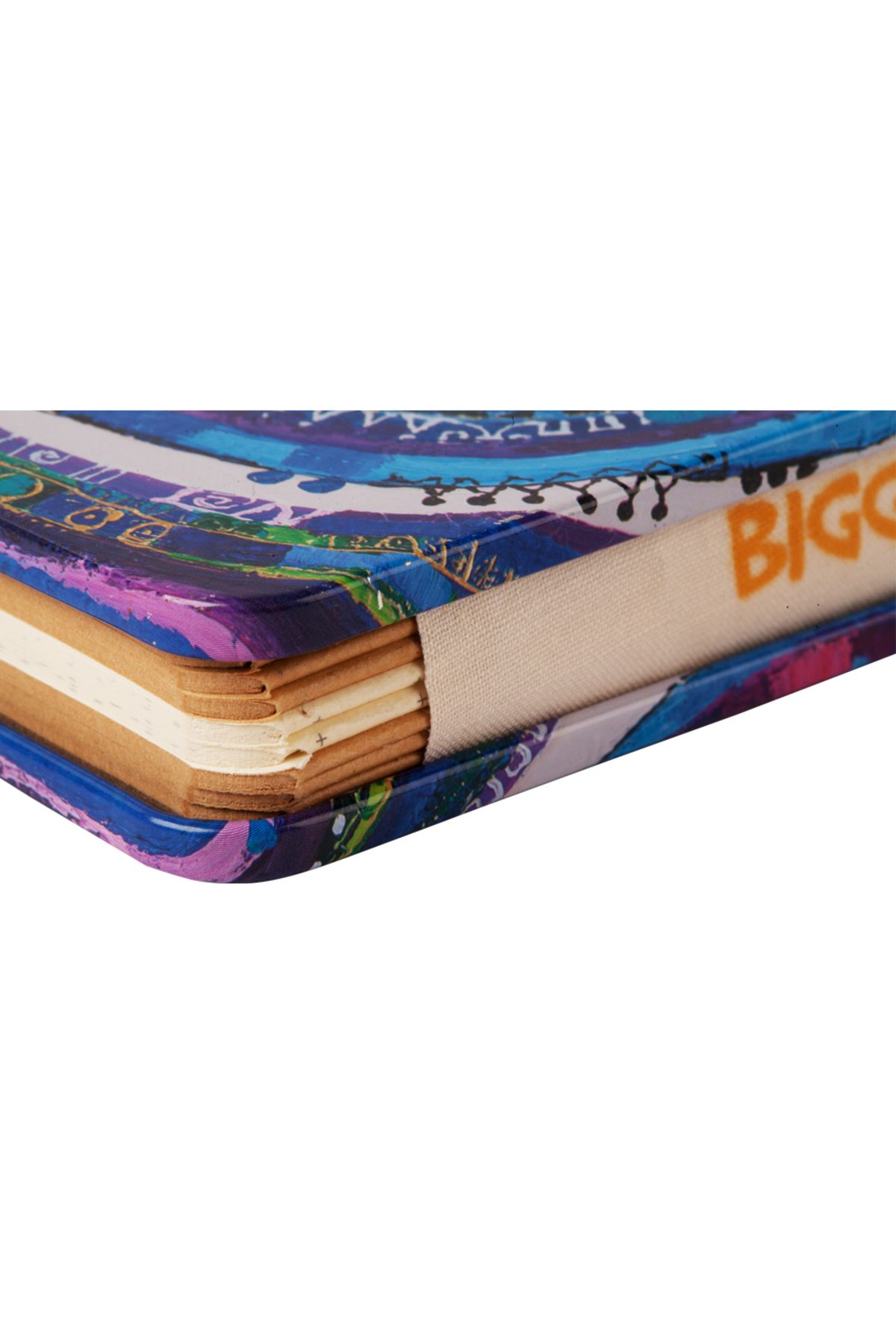 Biggdesign-دفتر ملاحظات بغطاء معدني من Canan Barber Evil Eye 6