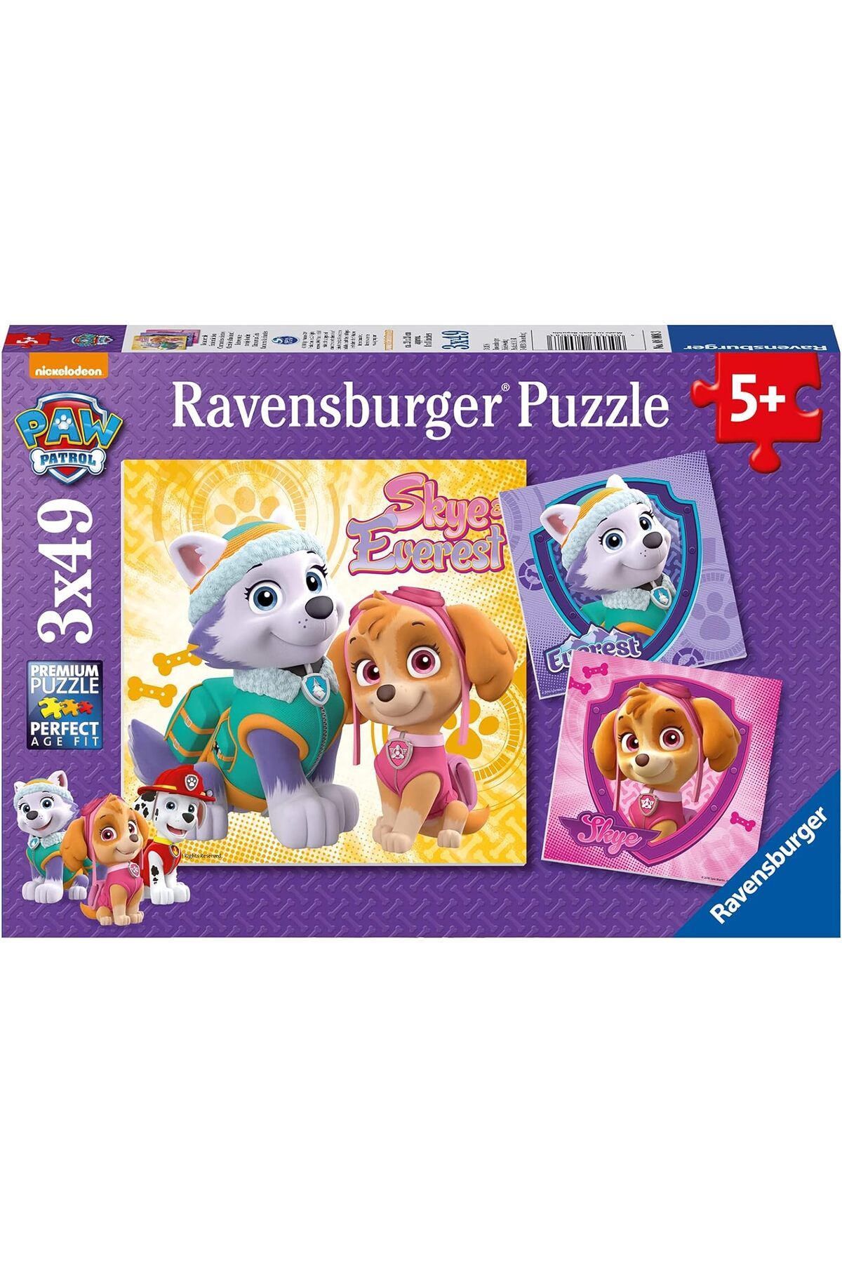 RAVENSBURGER-Buymxx - 3 X 49 Piece Jigsaw Puzzle P Pieceskye (80083) Desiny 1082424 1