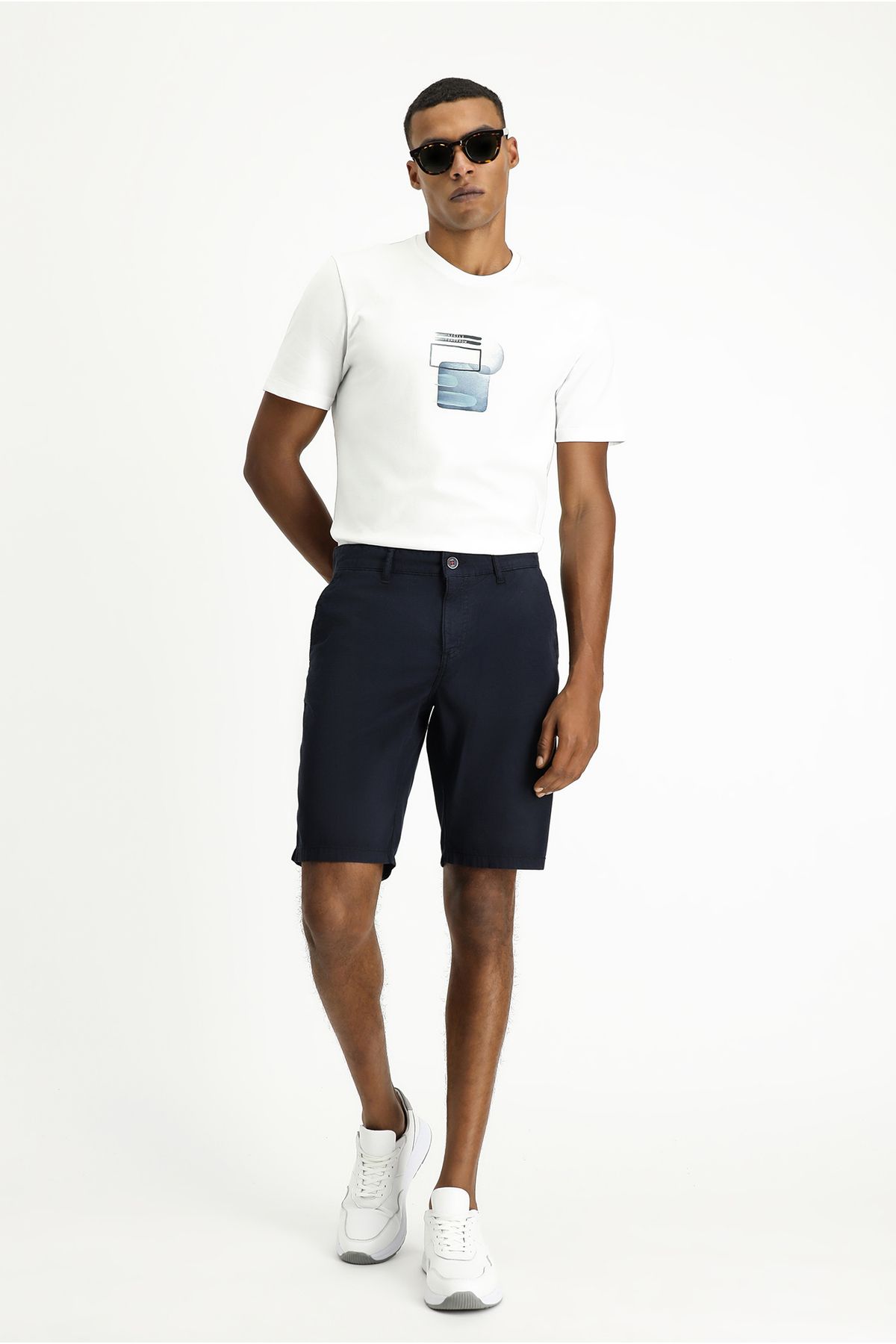 Kiğılı-Bermuda Cotton Shorts 1