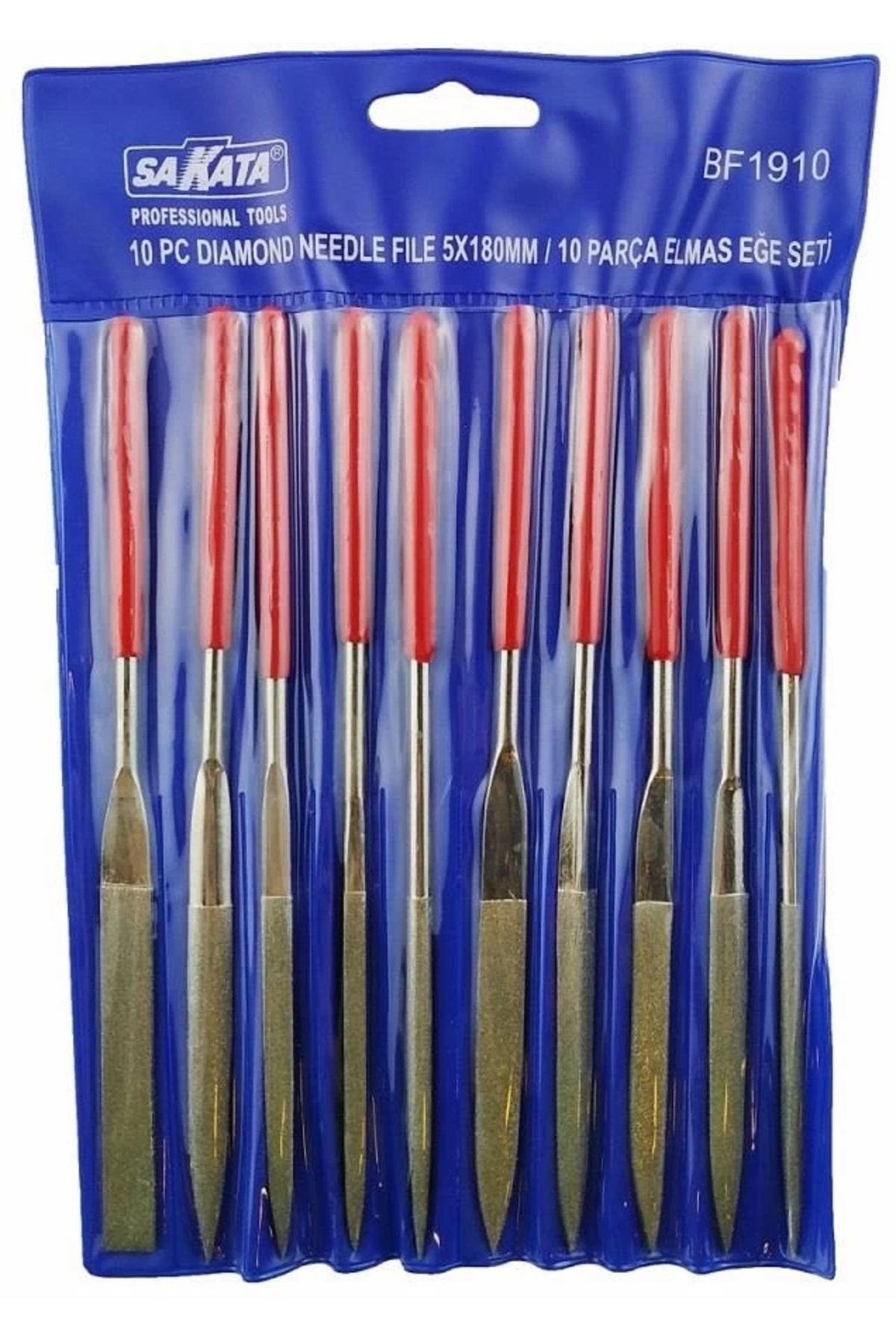 Genel Markalar 19104 Elmas Eğe Takımı 10 Parça 4X160 mm