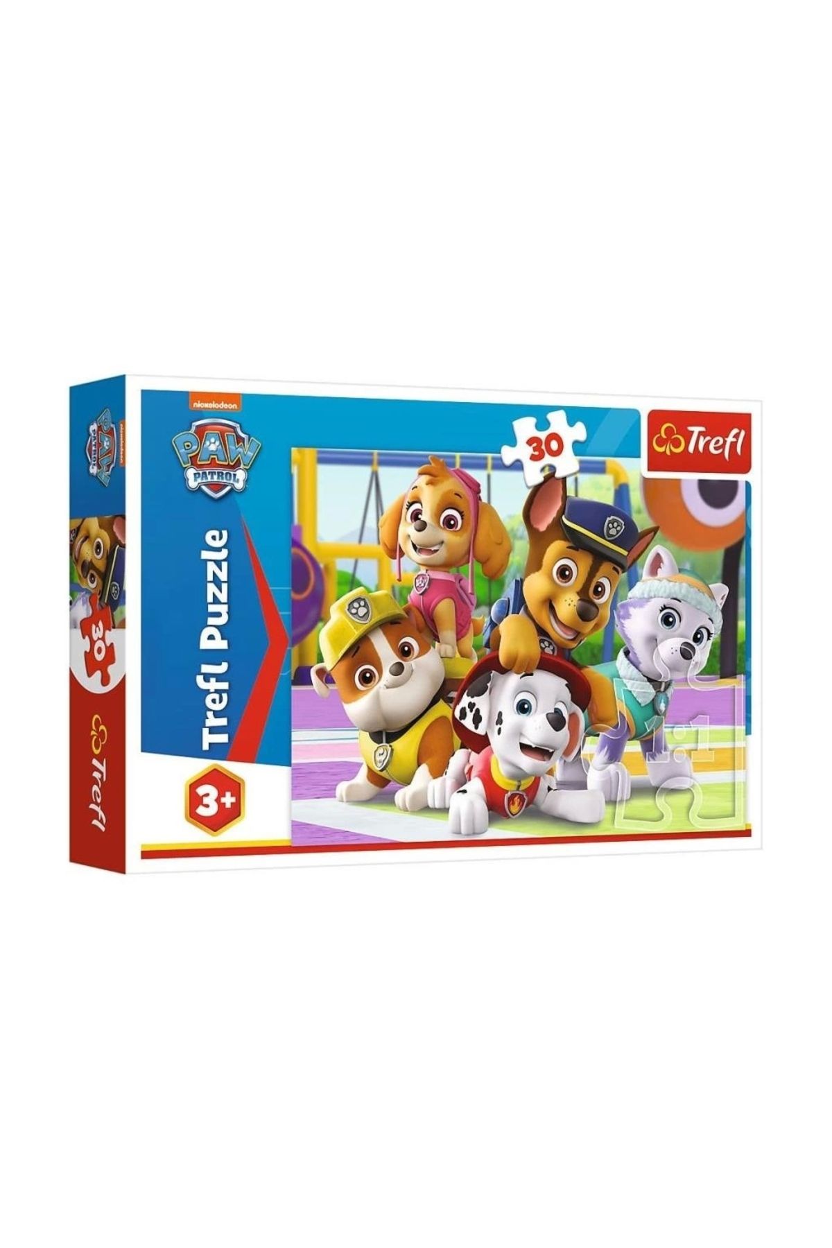 Basic Fun Çocuk PUZZLE-18286 Paw Patrol 30 Parça Puzzle