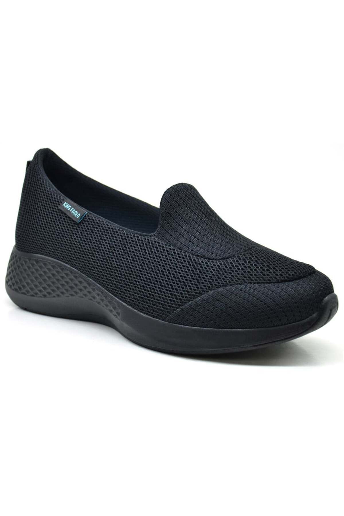 KİNG PAOLO-King Paolo T6591 Krakers Air Casual - Negru - Pantofi de damă 1