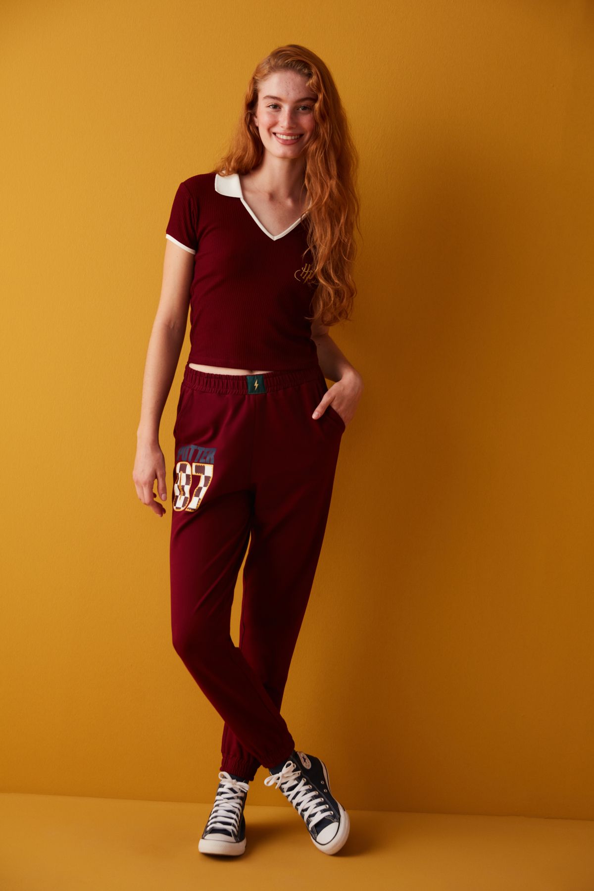 Penti-Claret Red 07 Jogger-Harry Potter Collection 5
