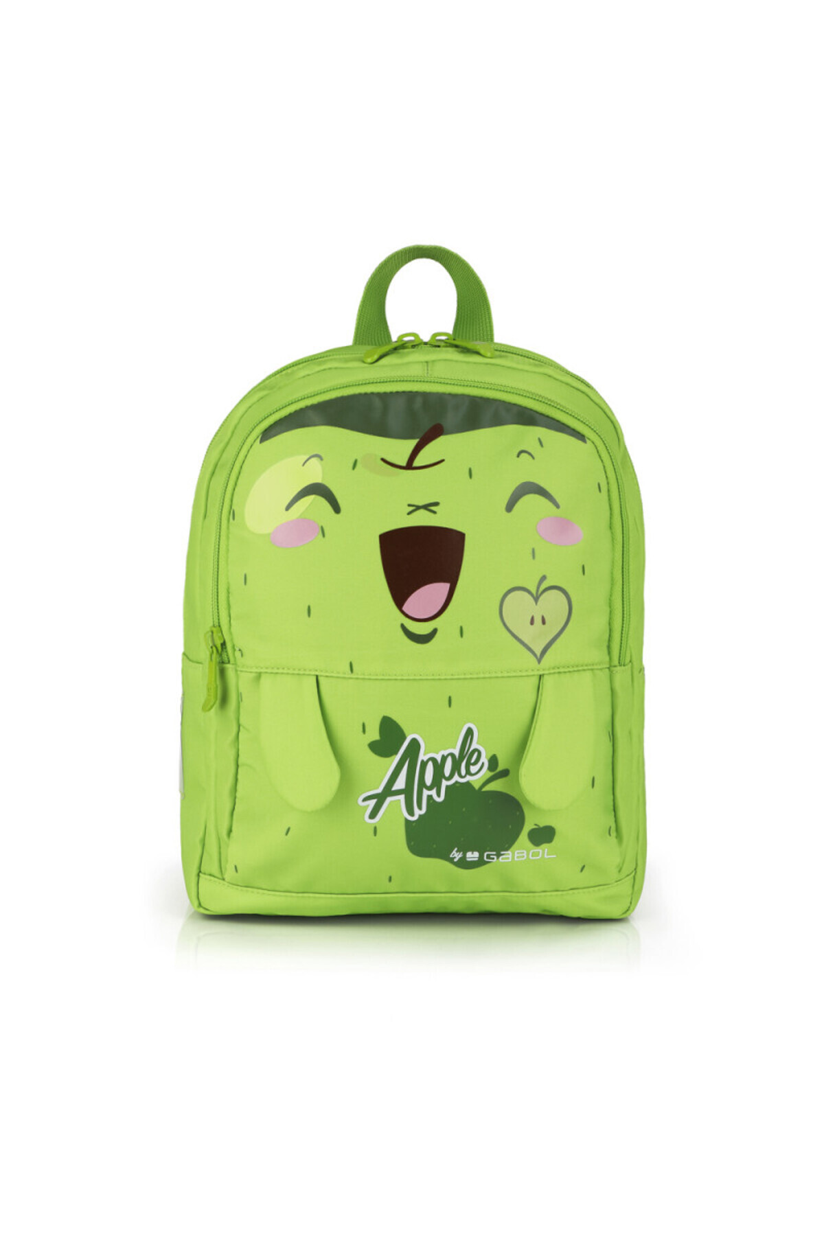 Anaokulu Sırt Çantası Tutti Frutti Elma Orijinal Unisex Çocuk Çift Bölmeli Dayanıklı Mini Çanta