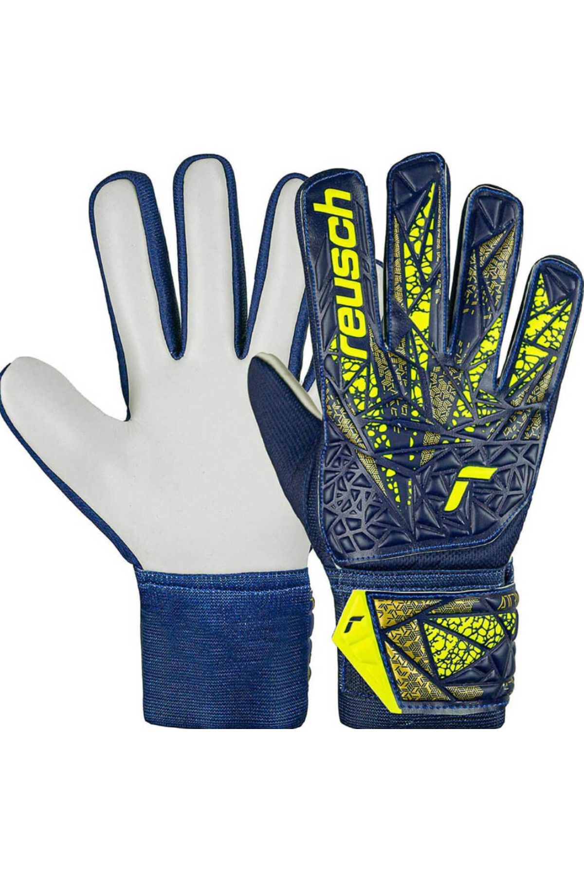 دستکش دروازه بان دخترانه و پسرانه بچگانه GLOVE GOOVE 5472514Y 4409 ATTRAKT STARTER Reusch