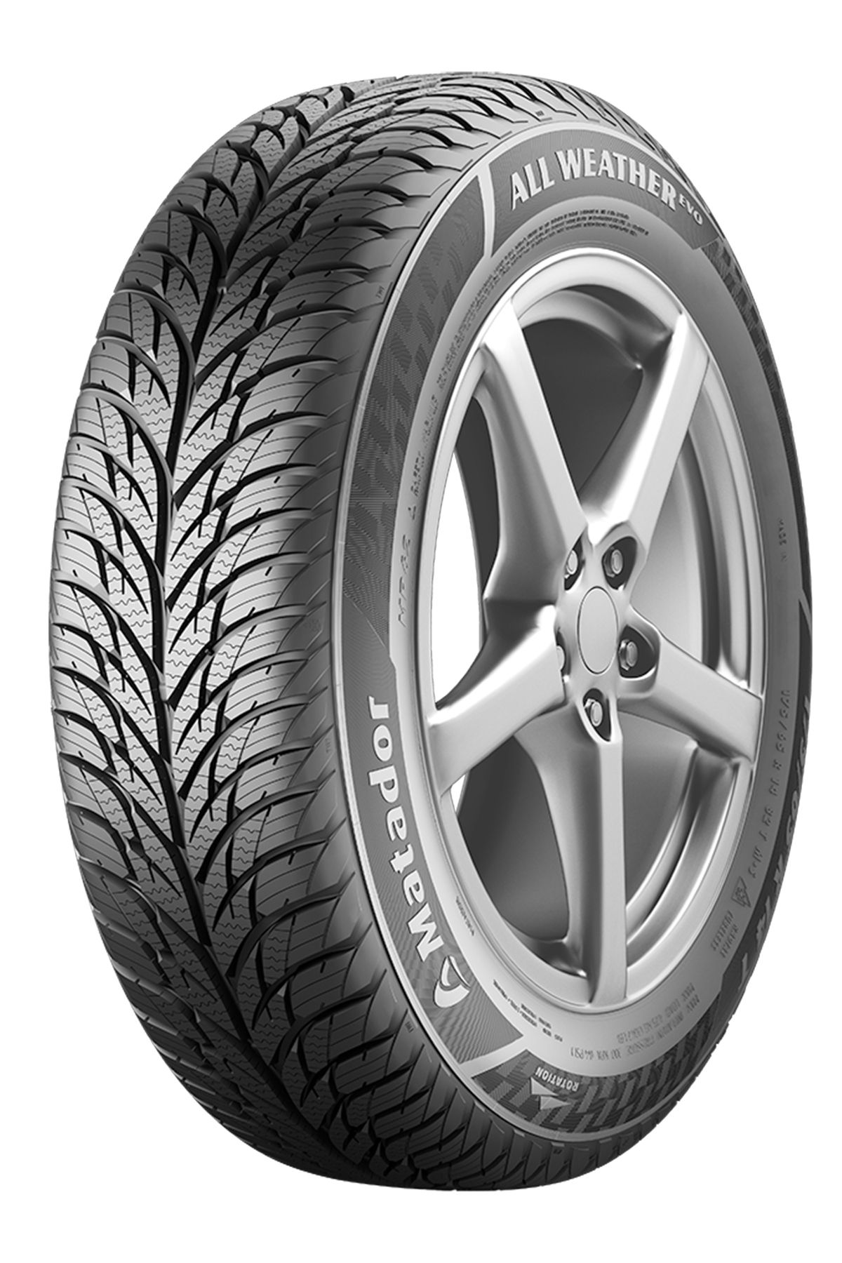 Matador 195/55R15 89V XL MP62 ALL WEATHER EVO 2025 Üretim 4 Mevsim Lastiği