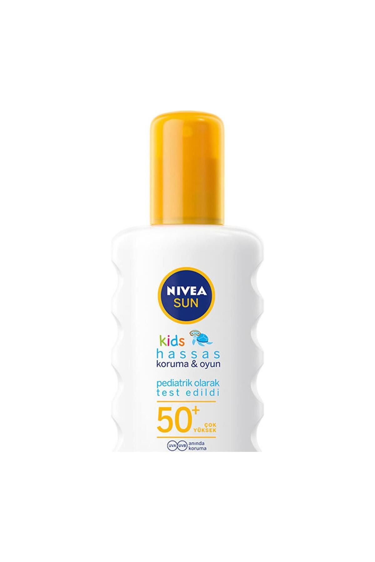 NIVEA Sun Babies & Kids Hasas Koruma 5 In 1 Arada Spf 50 Sprey 200 ml