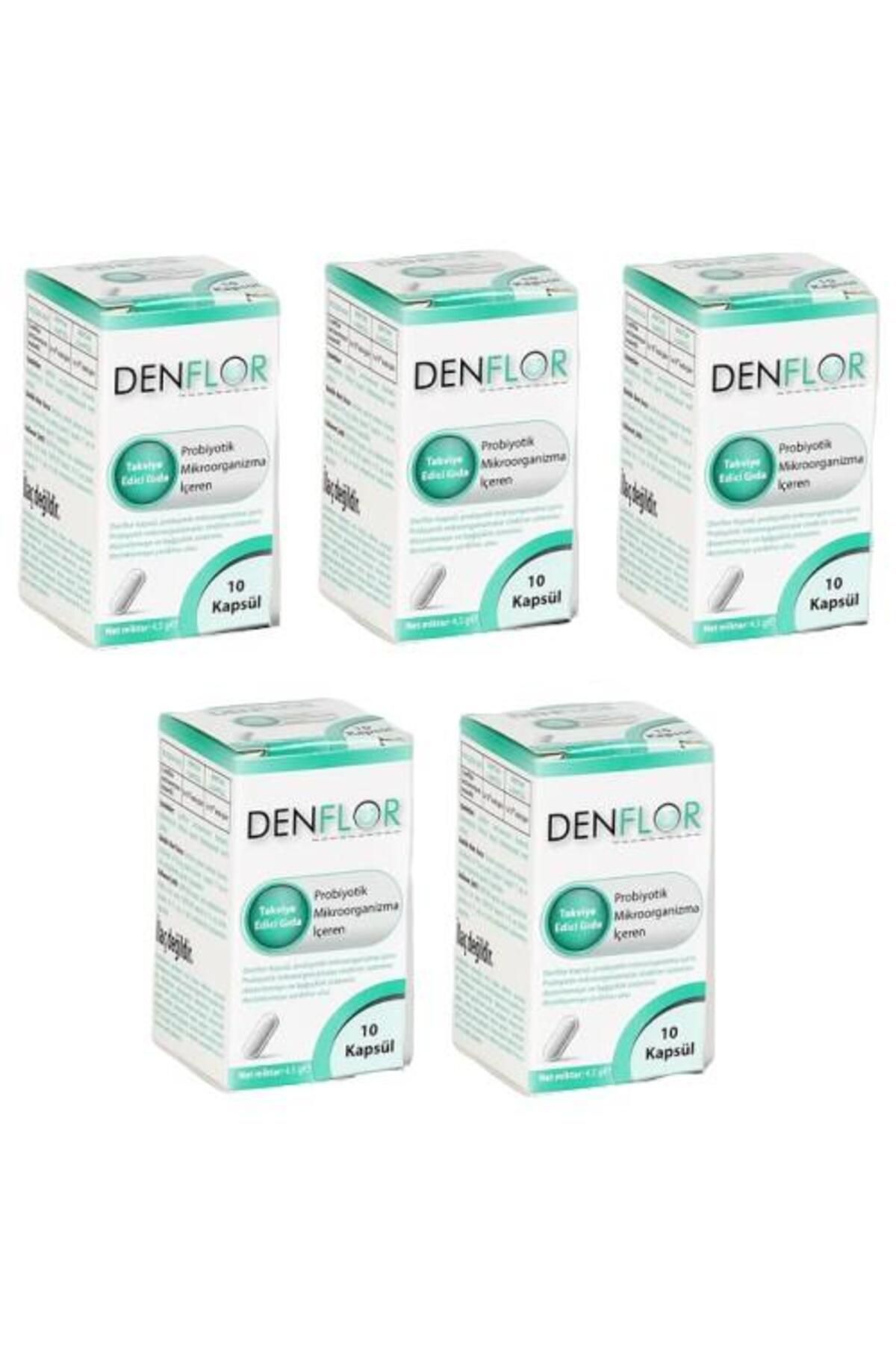 denflor 10 Adet - Kapsül X 5 Adet