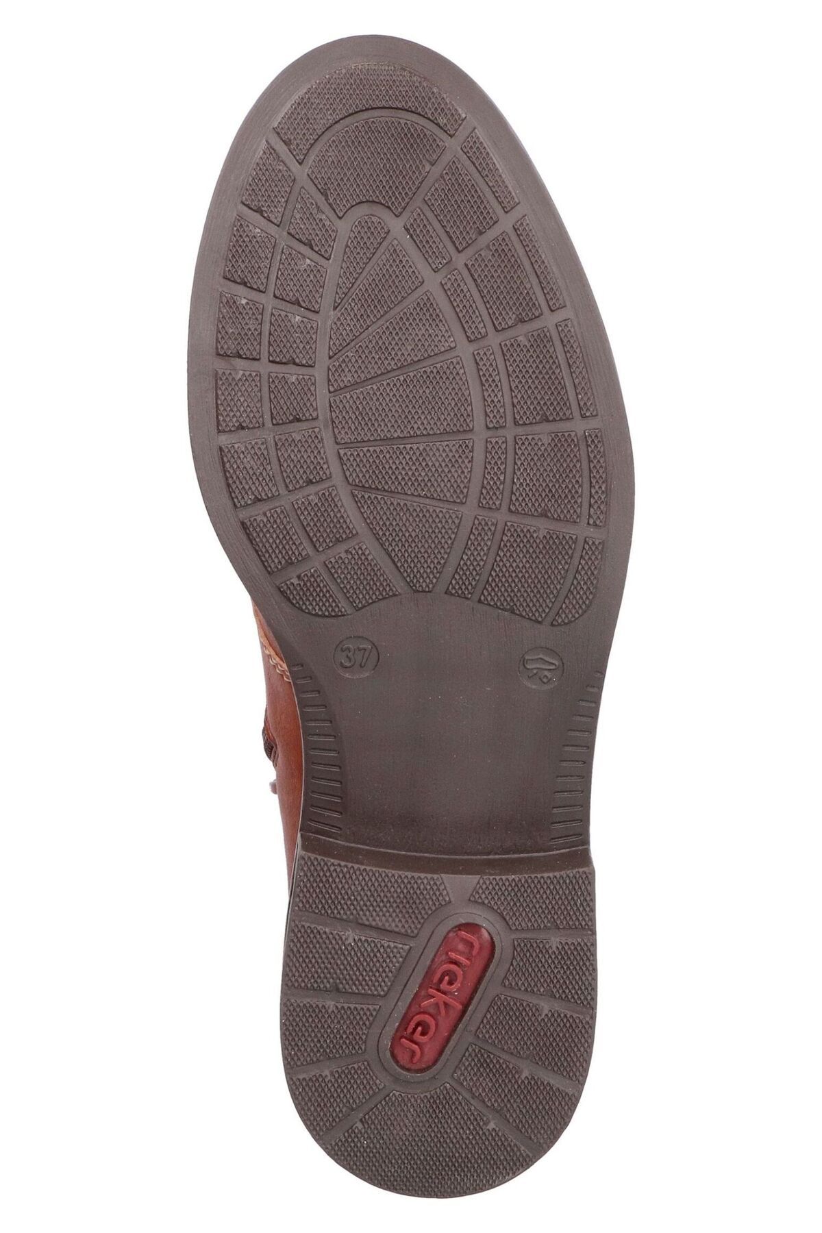 Rieker-Stiefelette - Braun - Blockabsatz 7