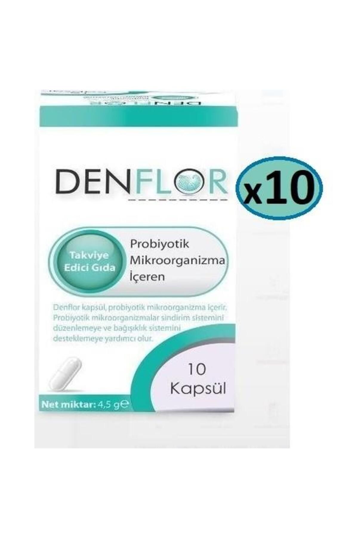 denflor 10 Adet - Kapsül X 10 Adet