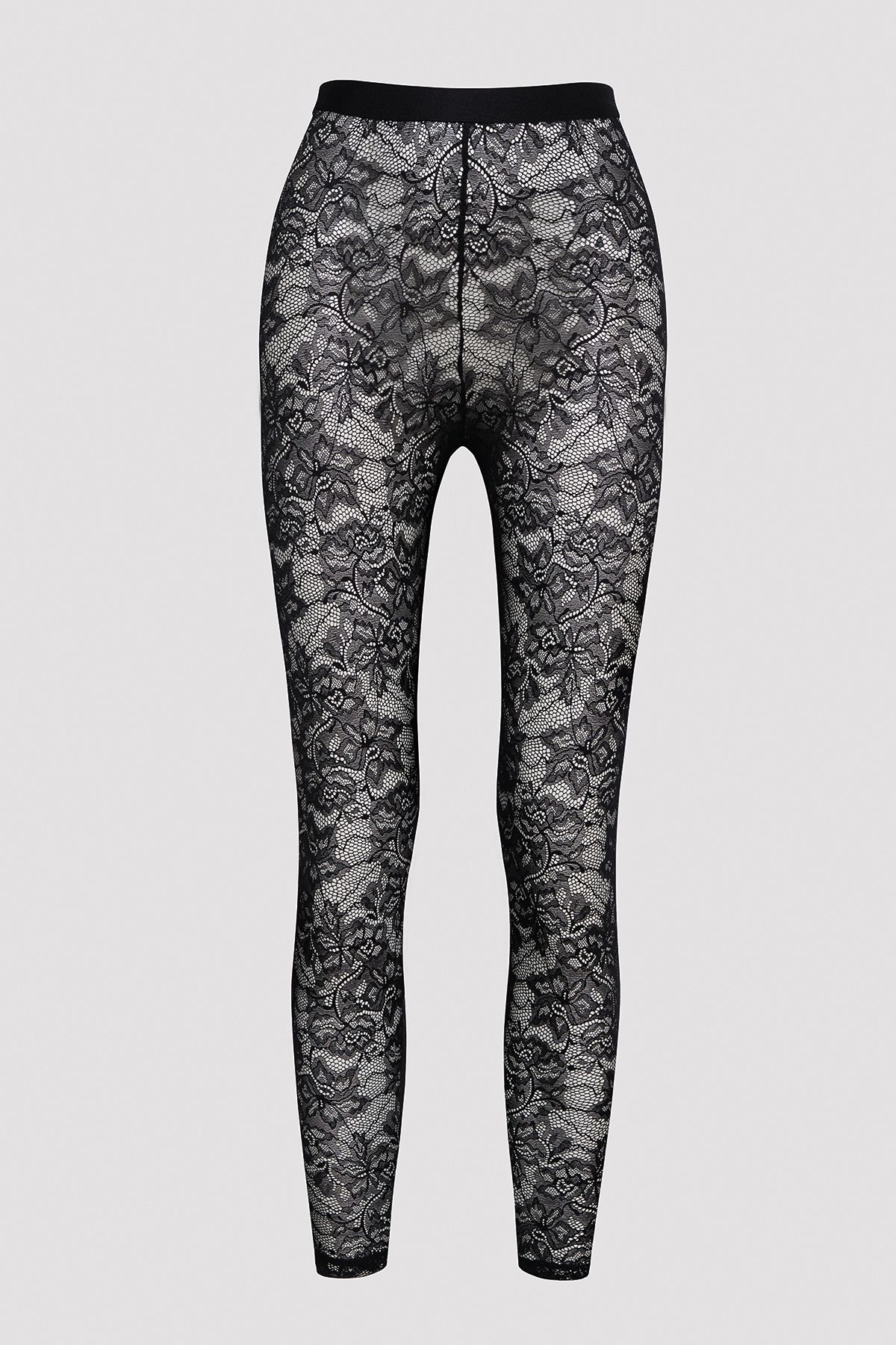 Penti-Black High Waist Lace Leggings 5