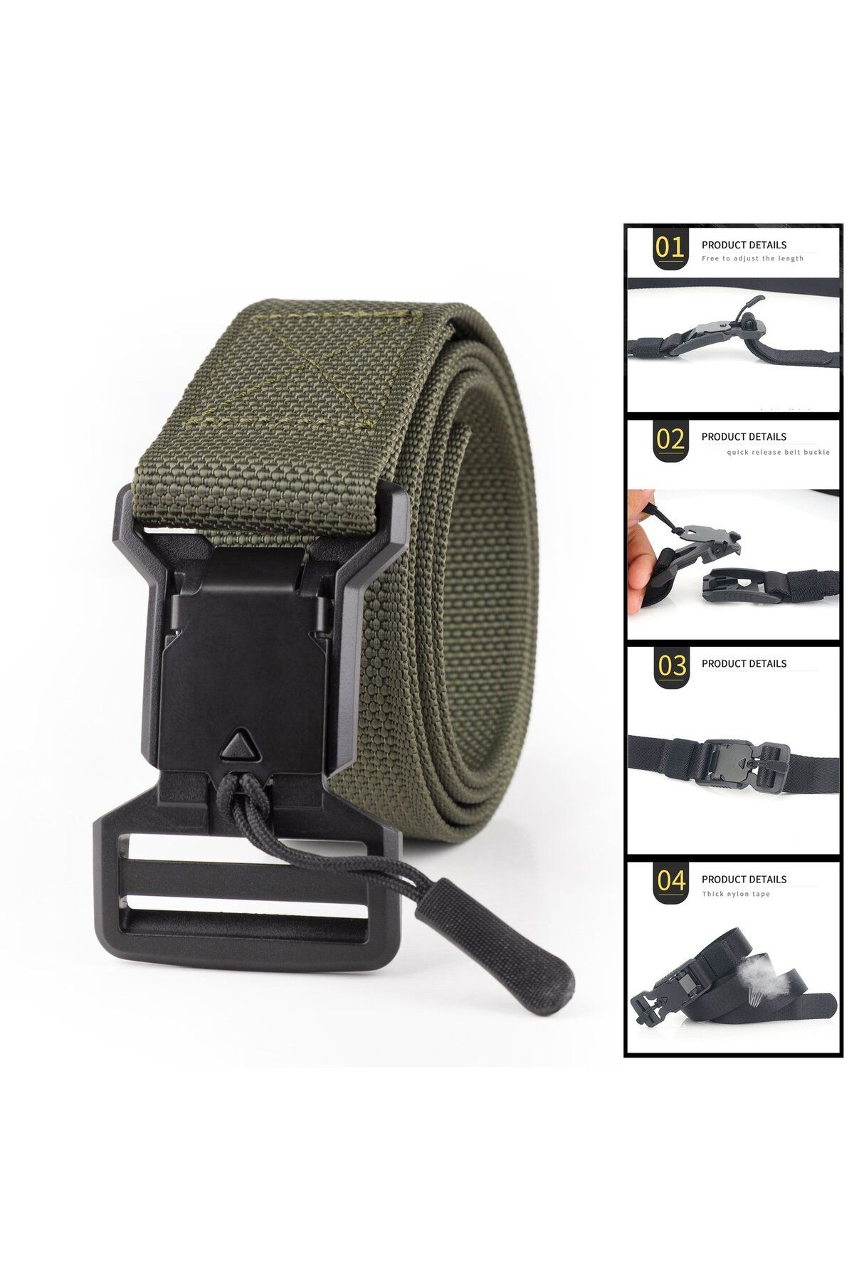 Evolite-Multifast Magnet Tactical Belt -khaki 1