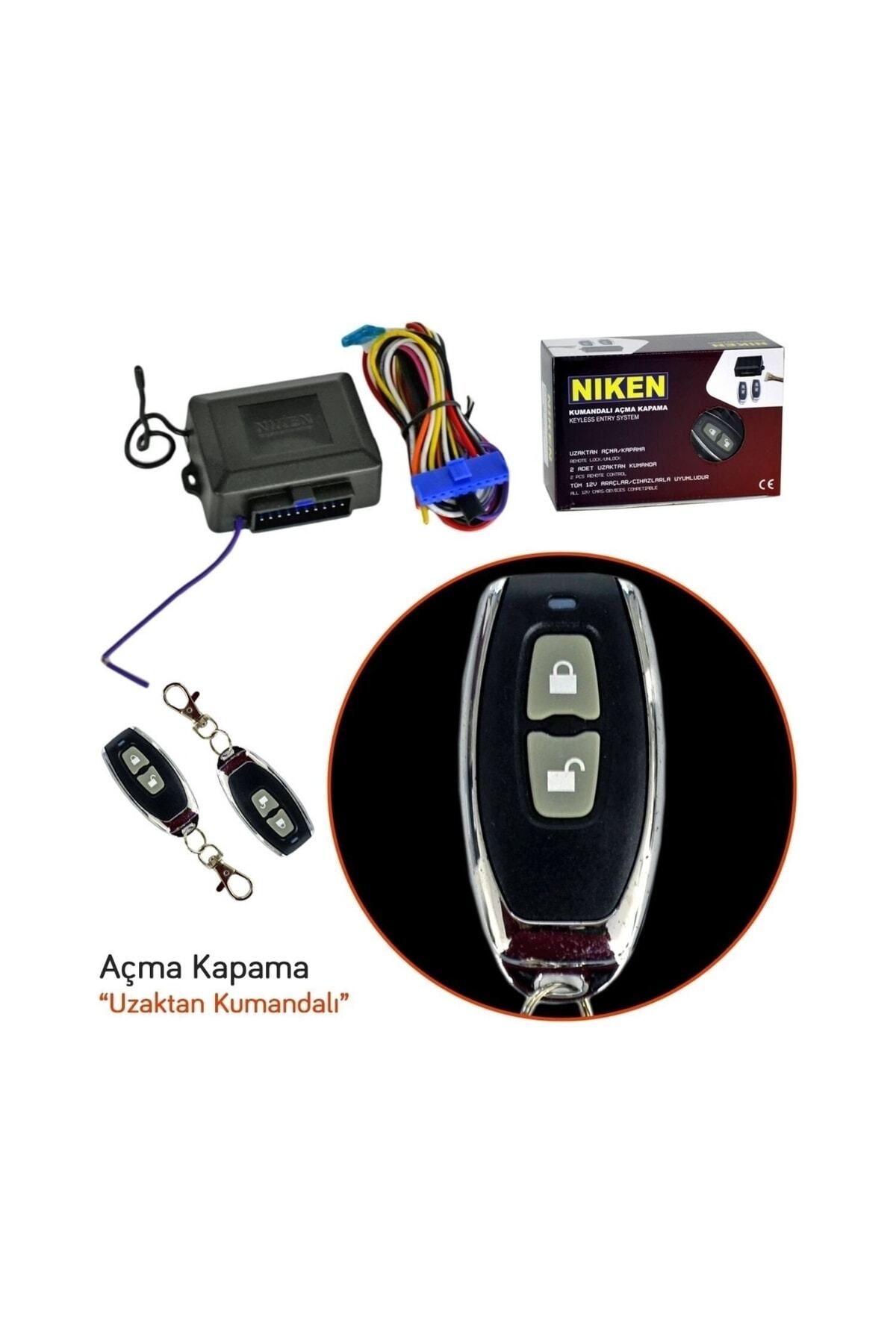 Niken-Opening Compatible Closing Set for Remote Control Central Lock 12v (model 7) 3