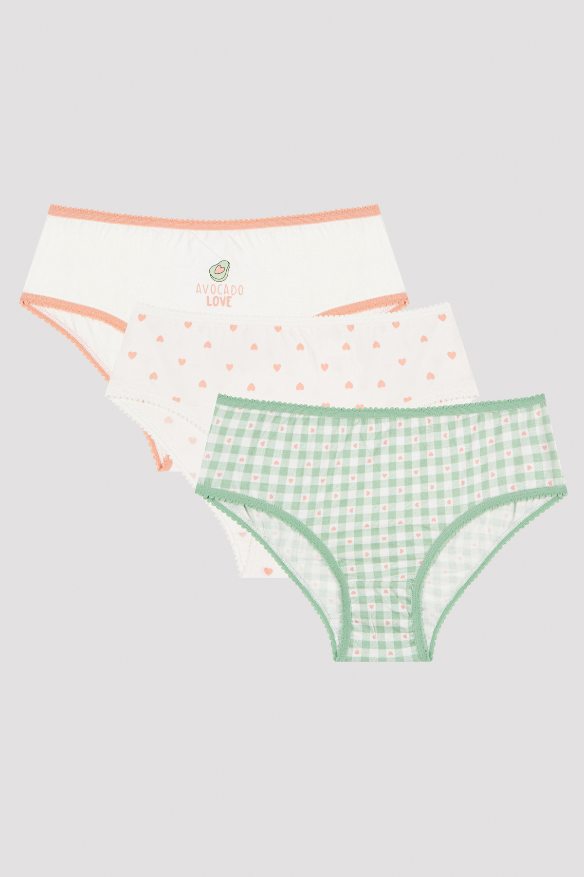 Penti-Teen Avocado 3-pack Slip εσώρουχα 1