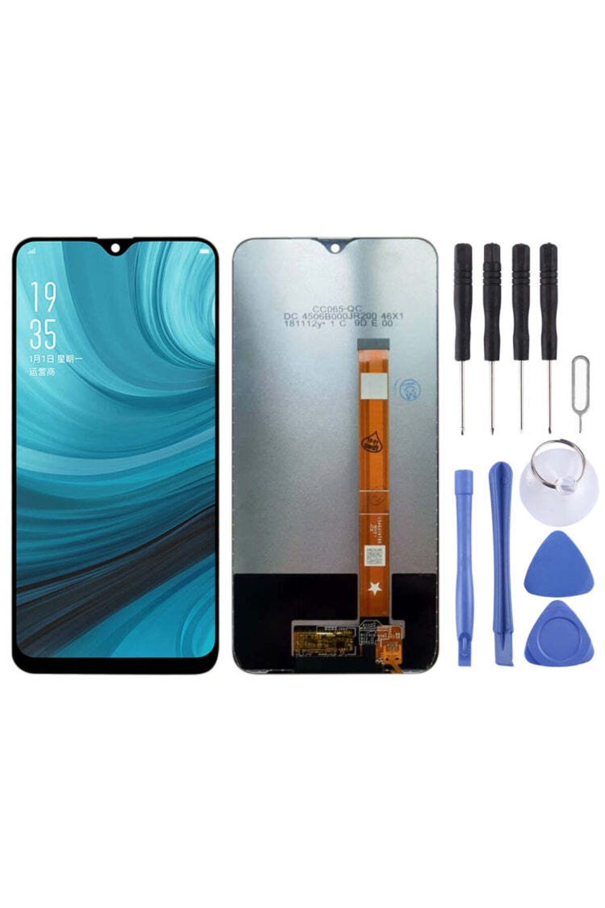 indirimplus Oppo AX7 LCD EKRAN +Tamir Seti Siyah Renk İlanı vre444