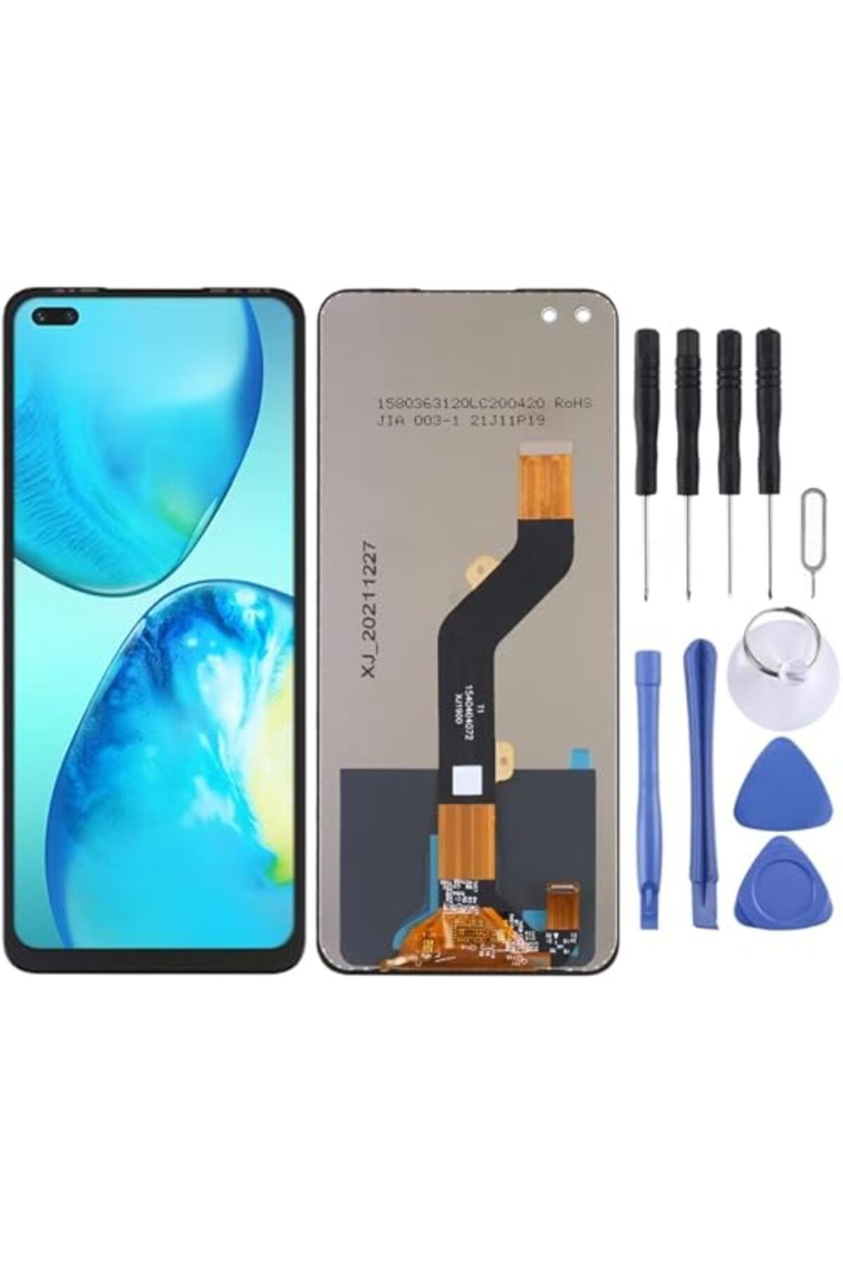 indirimplus infinix Note 8 Uyumlu LCD EKRAN X692 TAMİR SETİ infinix Note 8 Ekran AAA KATİTE