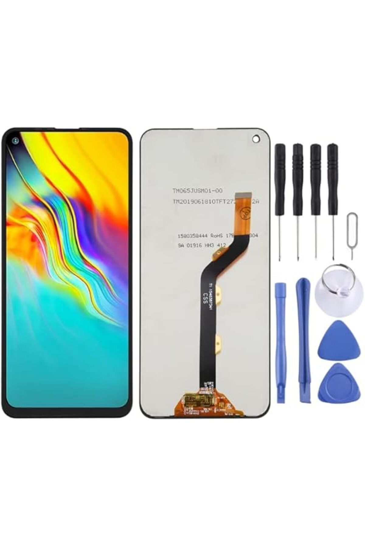 indirimplus infinix Hot 9 Pro Uyumlu LCD EKRAN TAMİR SETİ