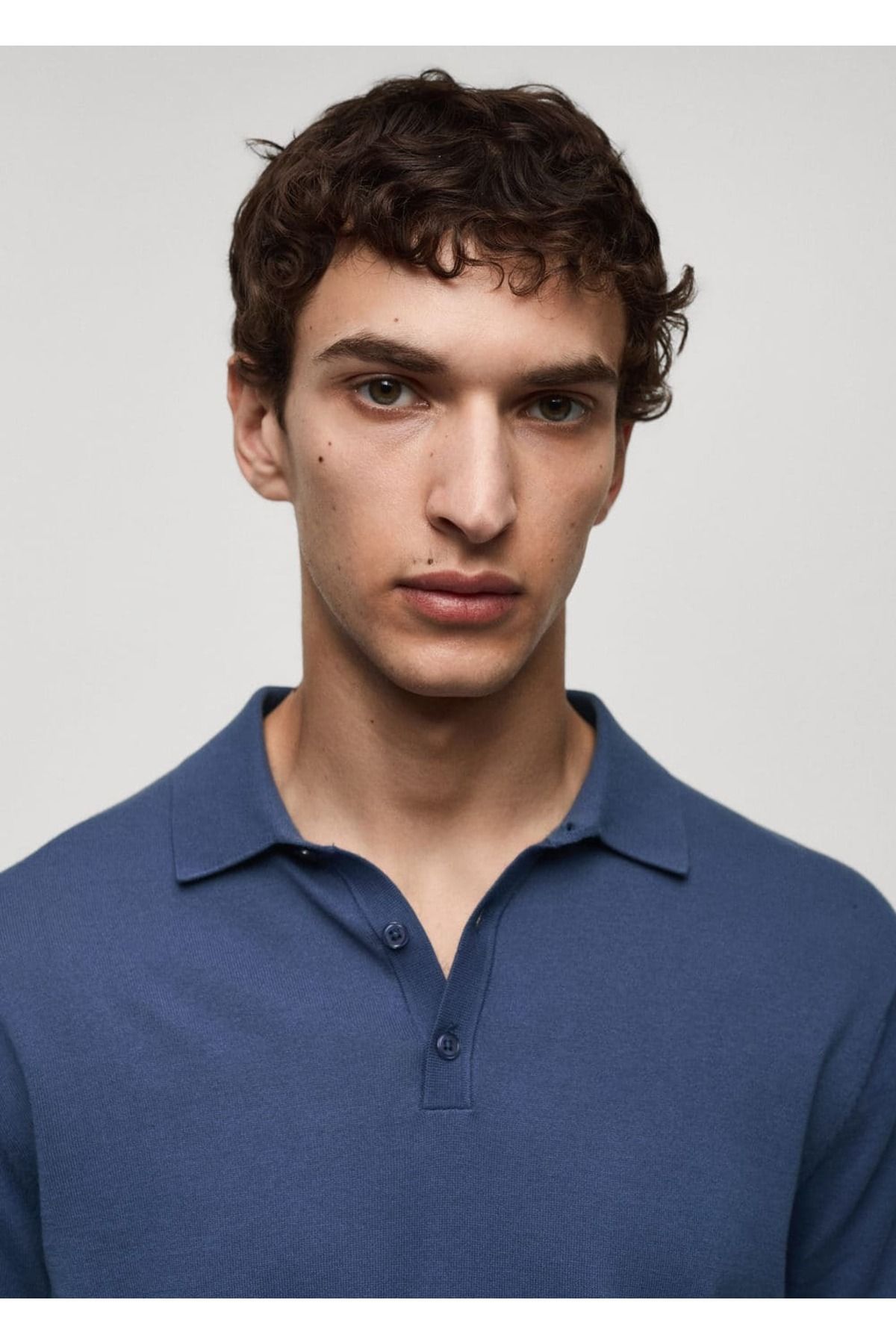 MANGO Man-Strick-Poloshirt aus 100 % Baumwolle 8