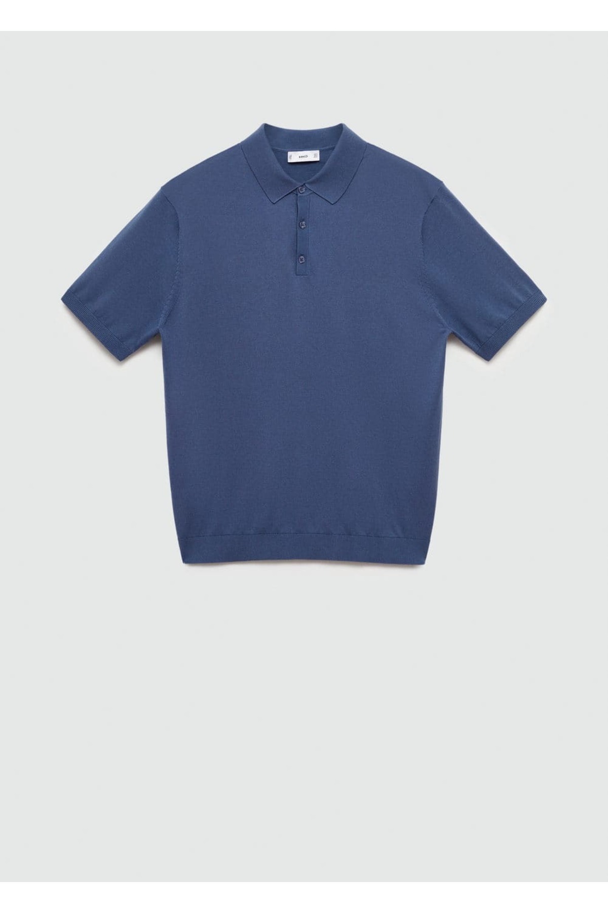 MANGO Man-Strick-Poloshirt aus 100 % Baumwolle 3