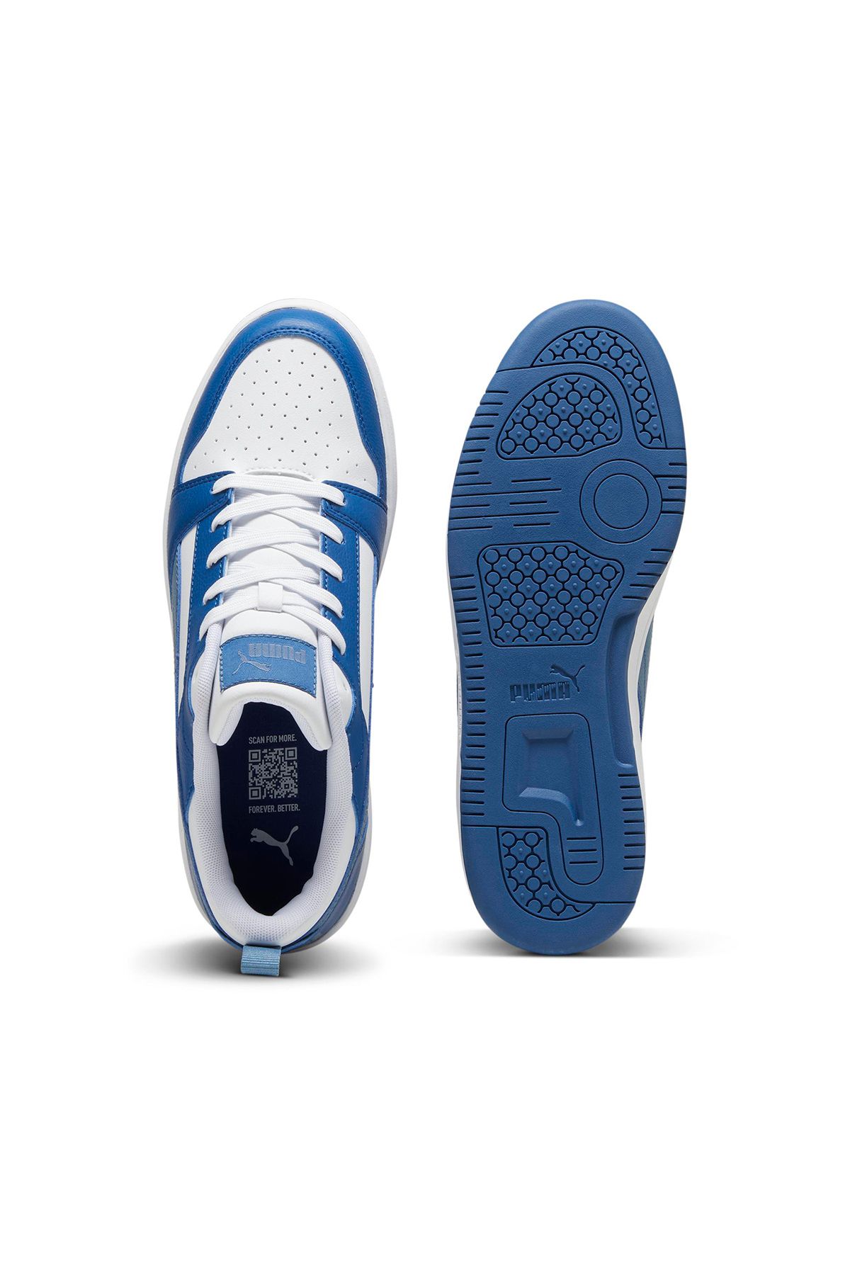 Puma-Puma Rebound V6 Low-Clyde Royal-Blue Horizon - حذاء رياضي أبيض 3