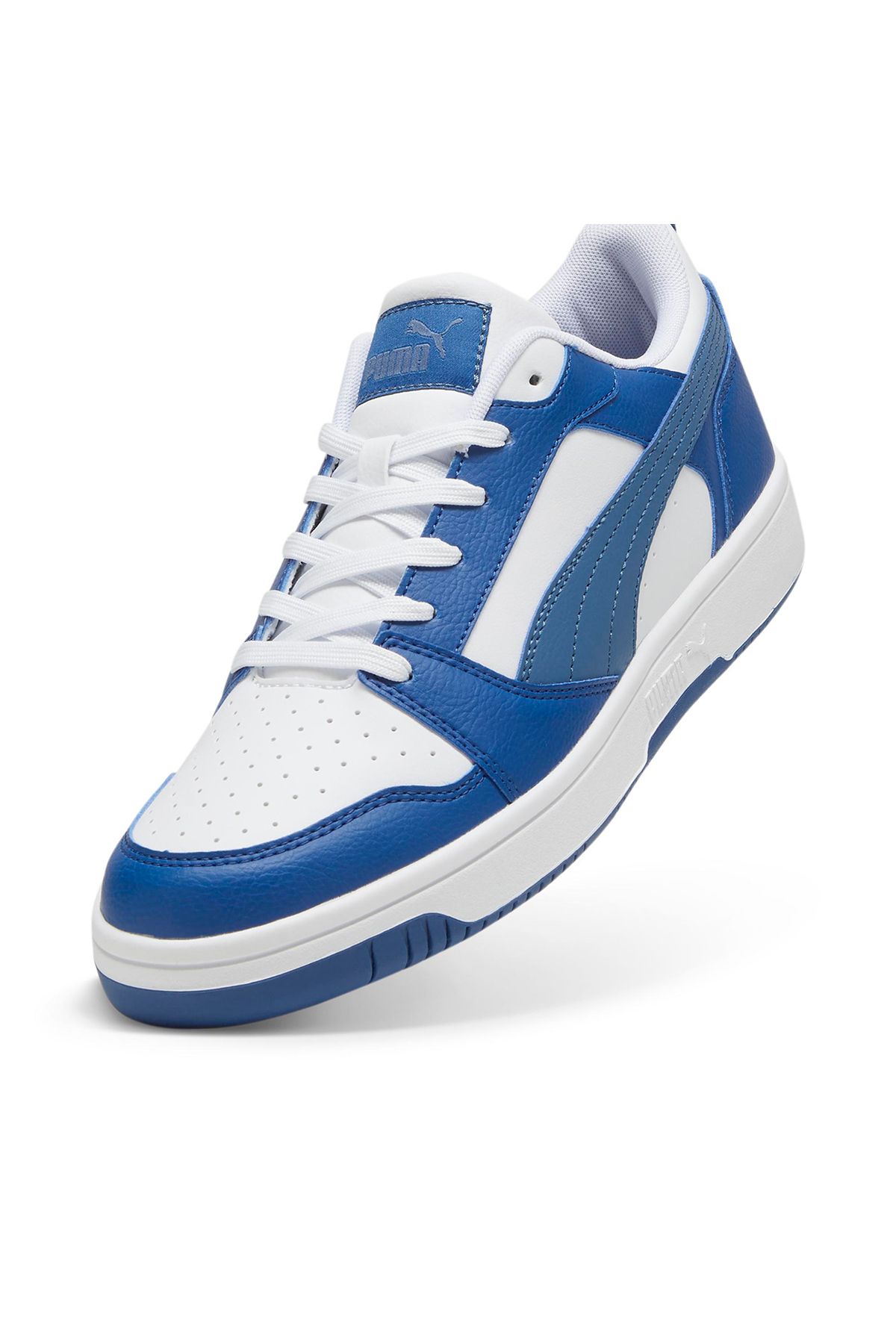 Puma-Puma Rebound V6 Low-Clyde Royal-Blue Horizon - حذاء رياضي أبيض 5