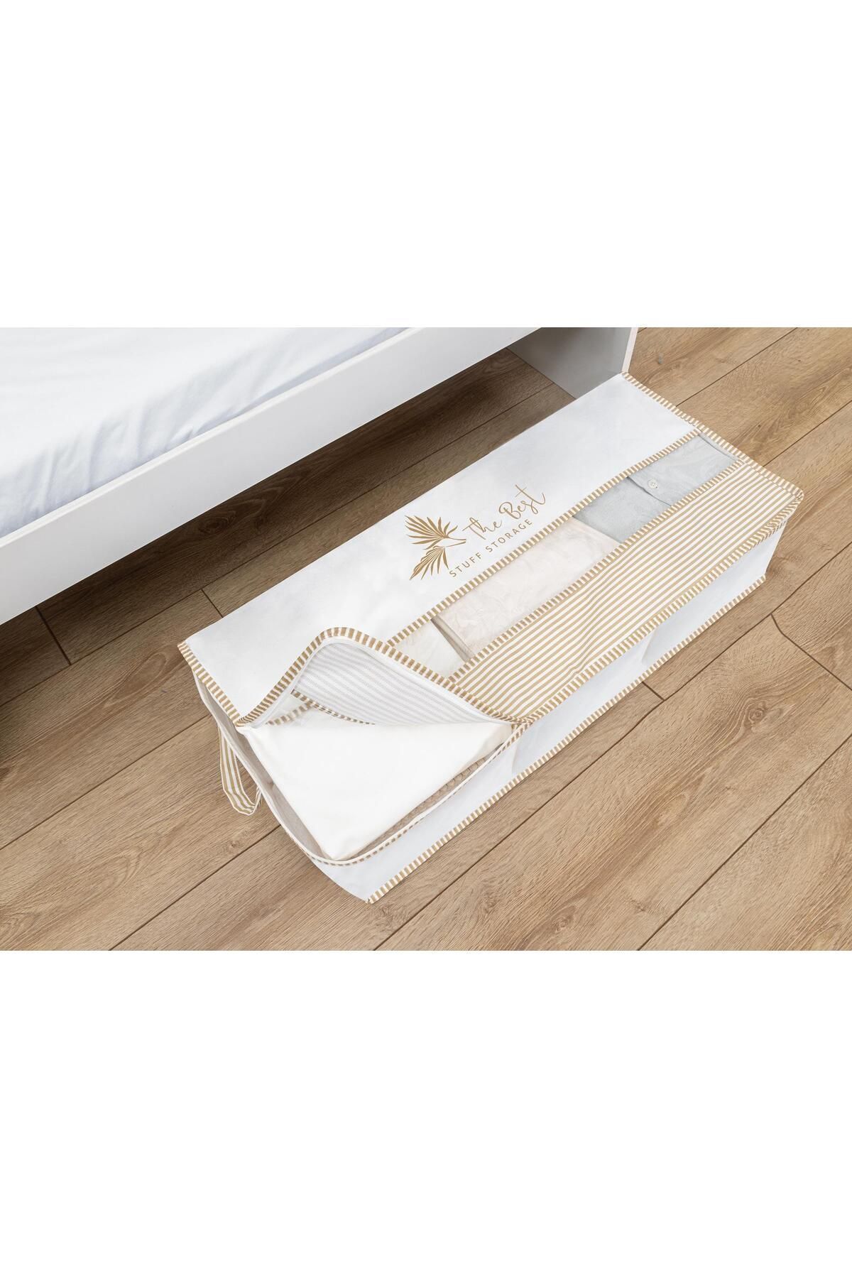 Hayveys-Windowed Under Base Space-Free Large Size Storage Organizer Load 2