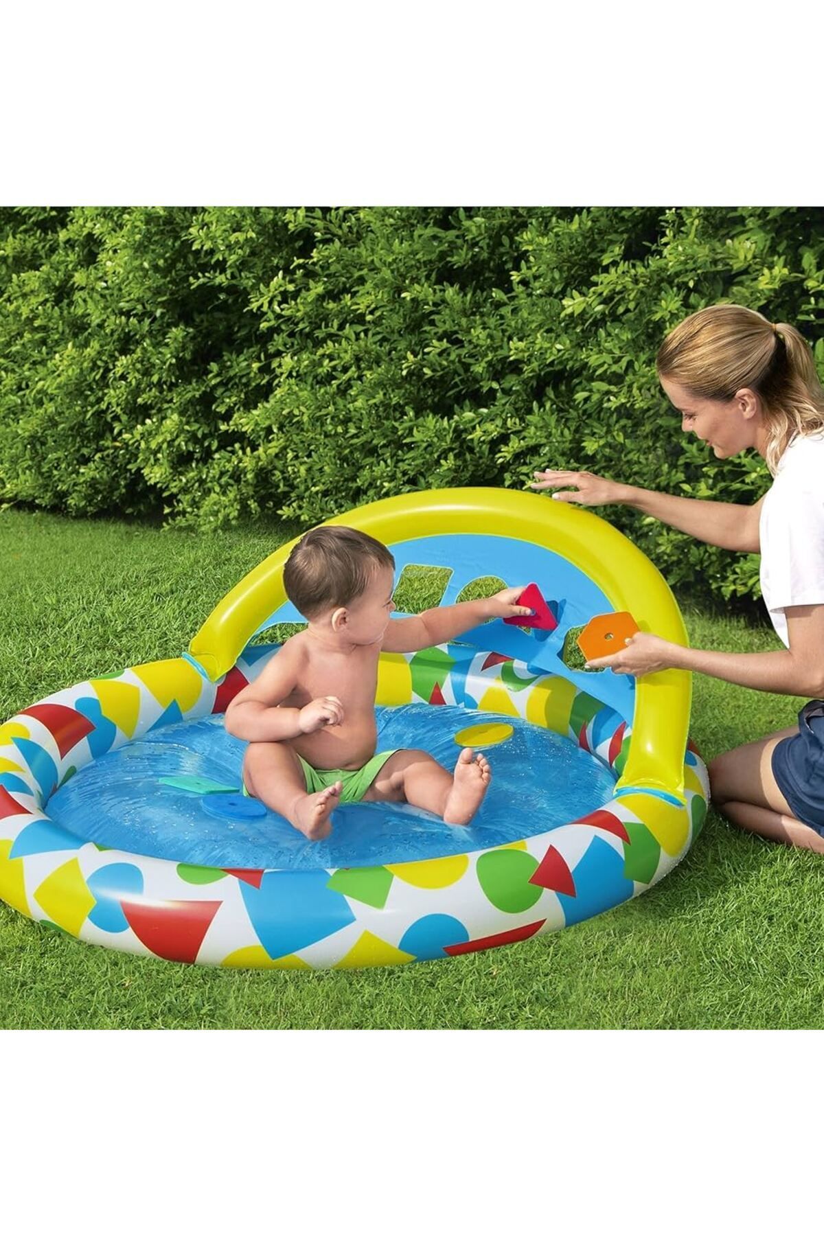 BESTWAY learn &splash eğitici çocuk havuzu 1.20×1.17m×46 cm