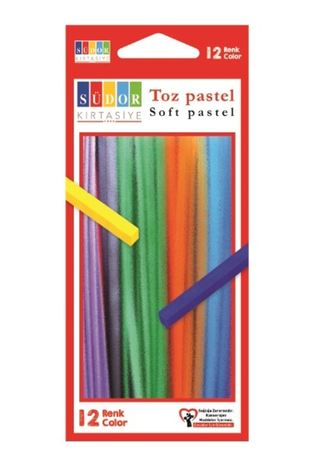 Südor Soft Pastel - Toz Pastel 12 Renk