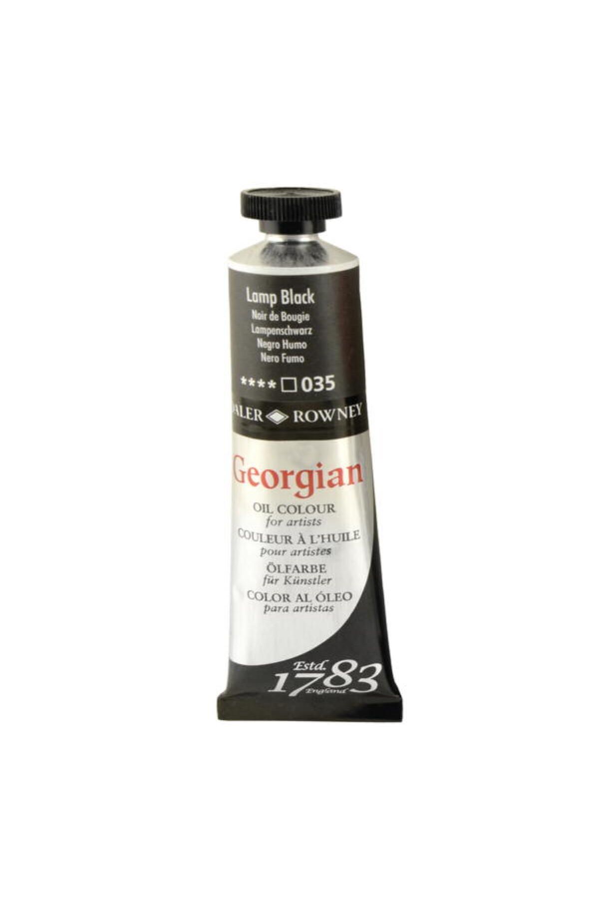 Daler Rowney Georgian Yağlı Boya 38ml - N:035 Lamp Black