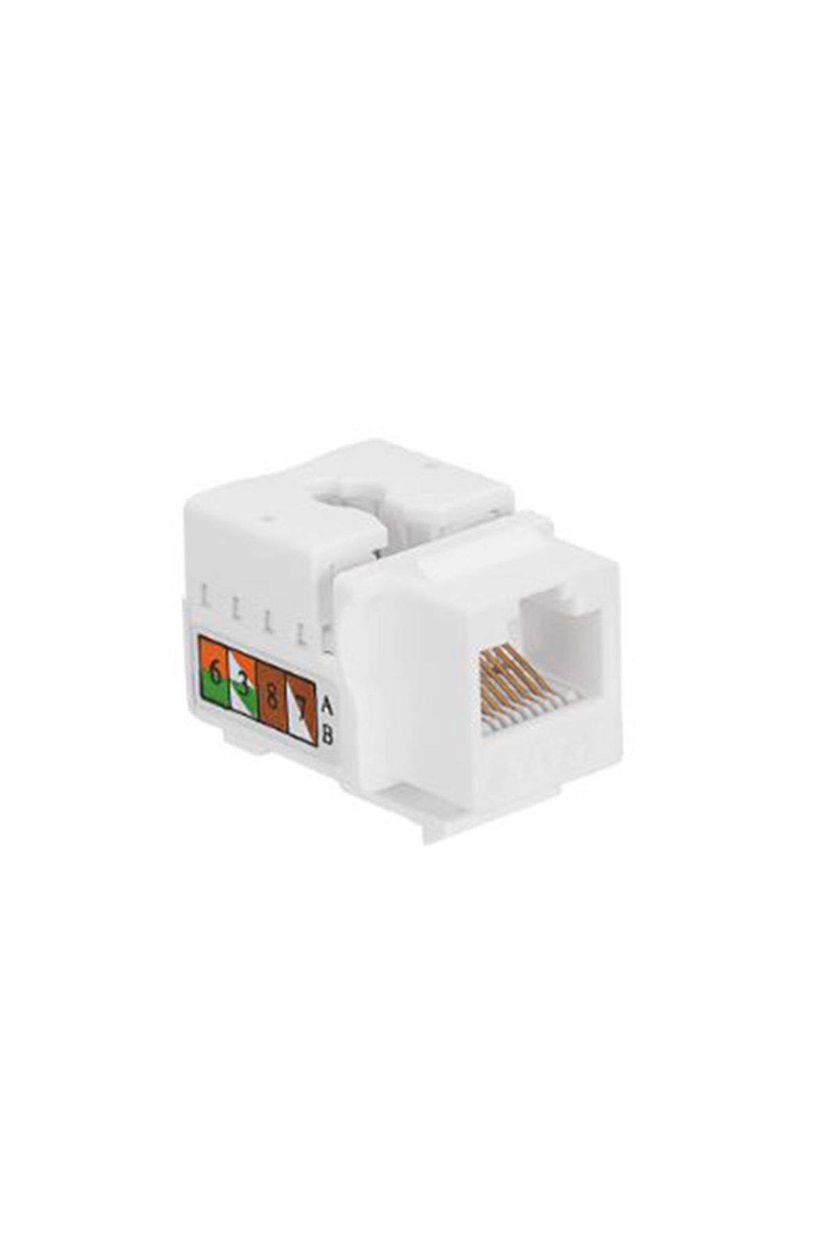 Go İthalat UTP CAT6 90 DERECE KEYSTONE JACK SL-KS60 (4401)