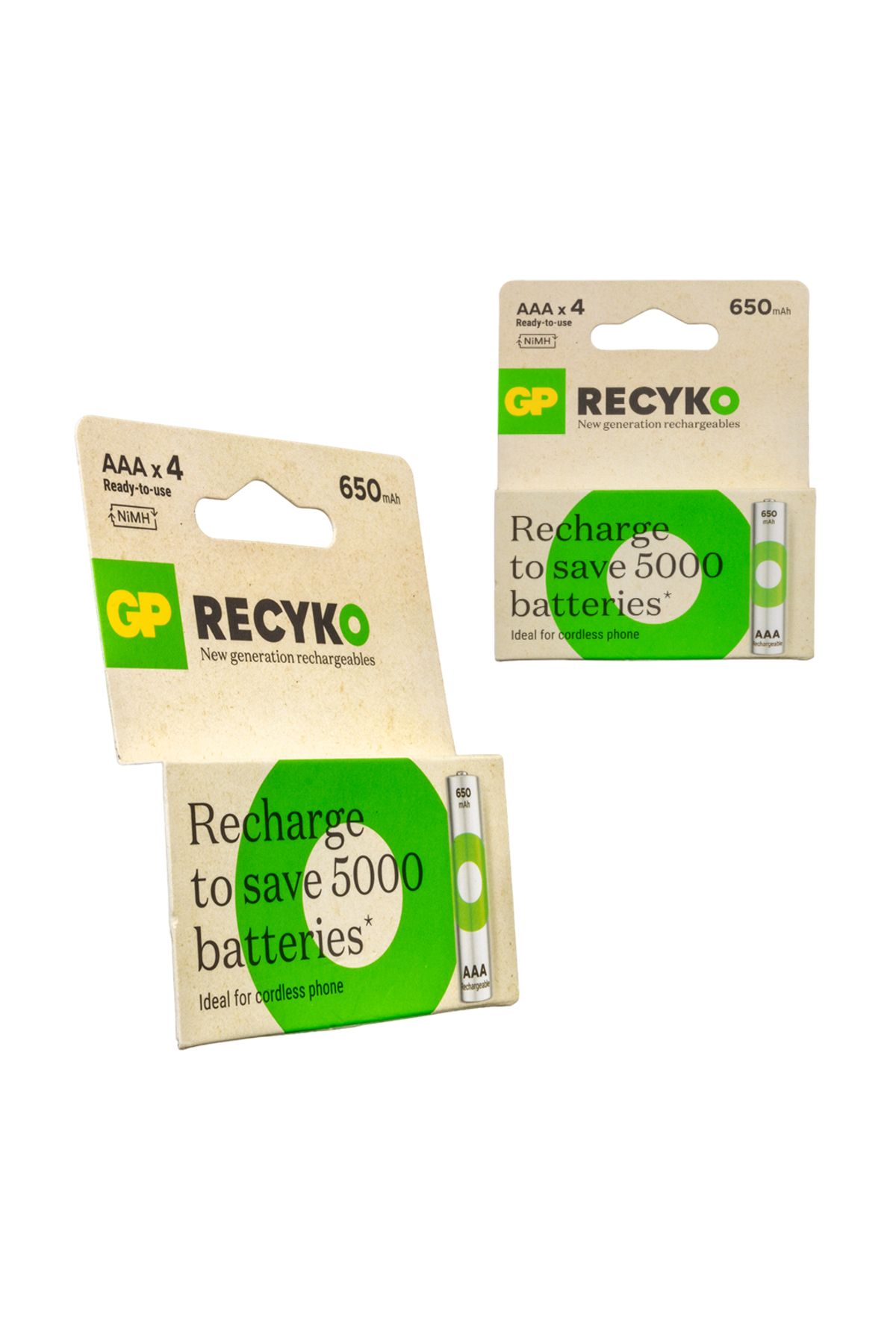 İklimStore GP 1.2 VOLT - 3000 MAH NI-MH BÜYÜK D BOY ŞARJLI PİL 2LI PAKET (5131)