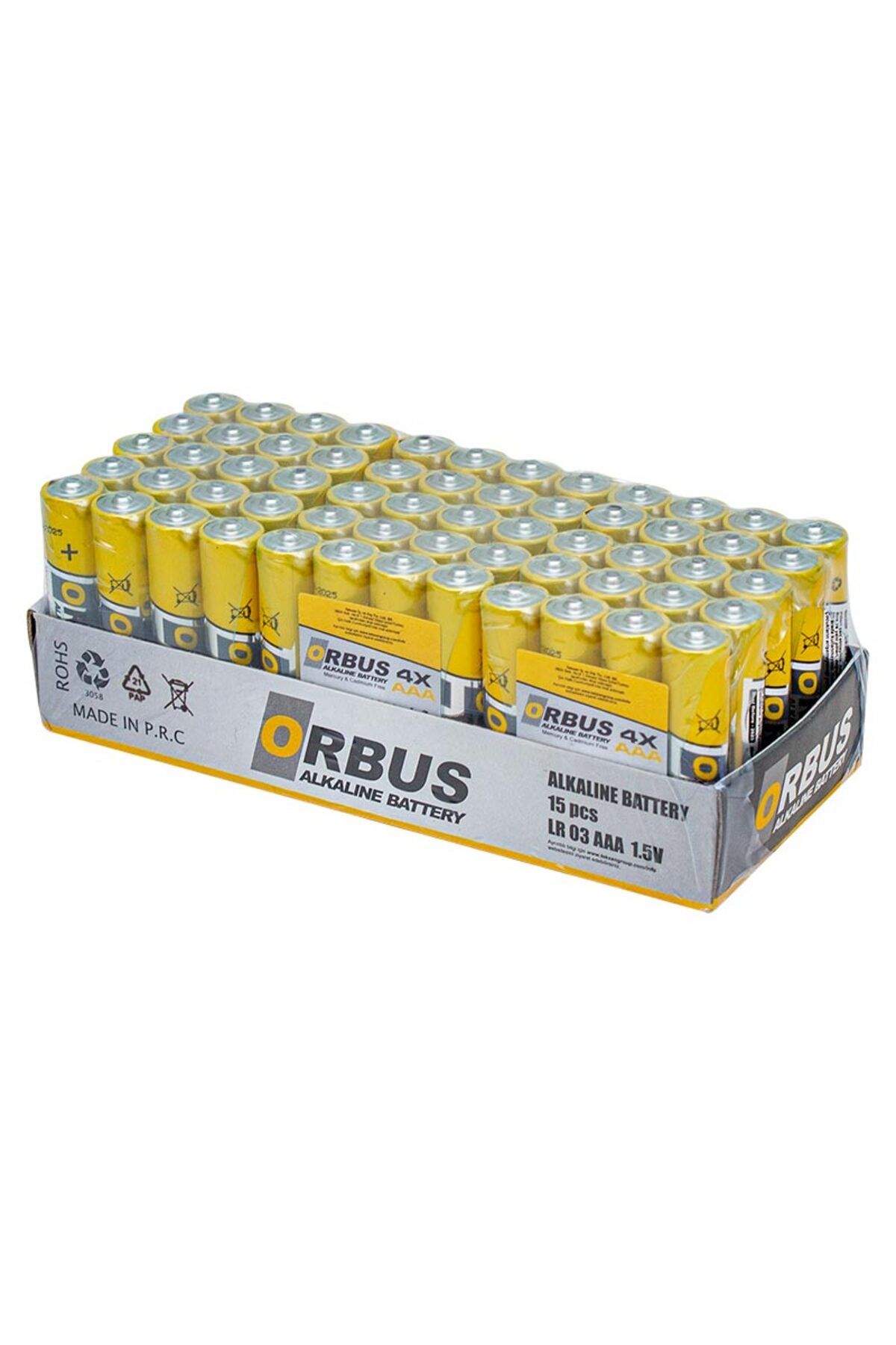 Findit OR BUS AAA ALKALİN İNCE KALEM PİL 60LI PAKET ORB-LR03 (2818)