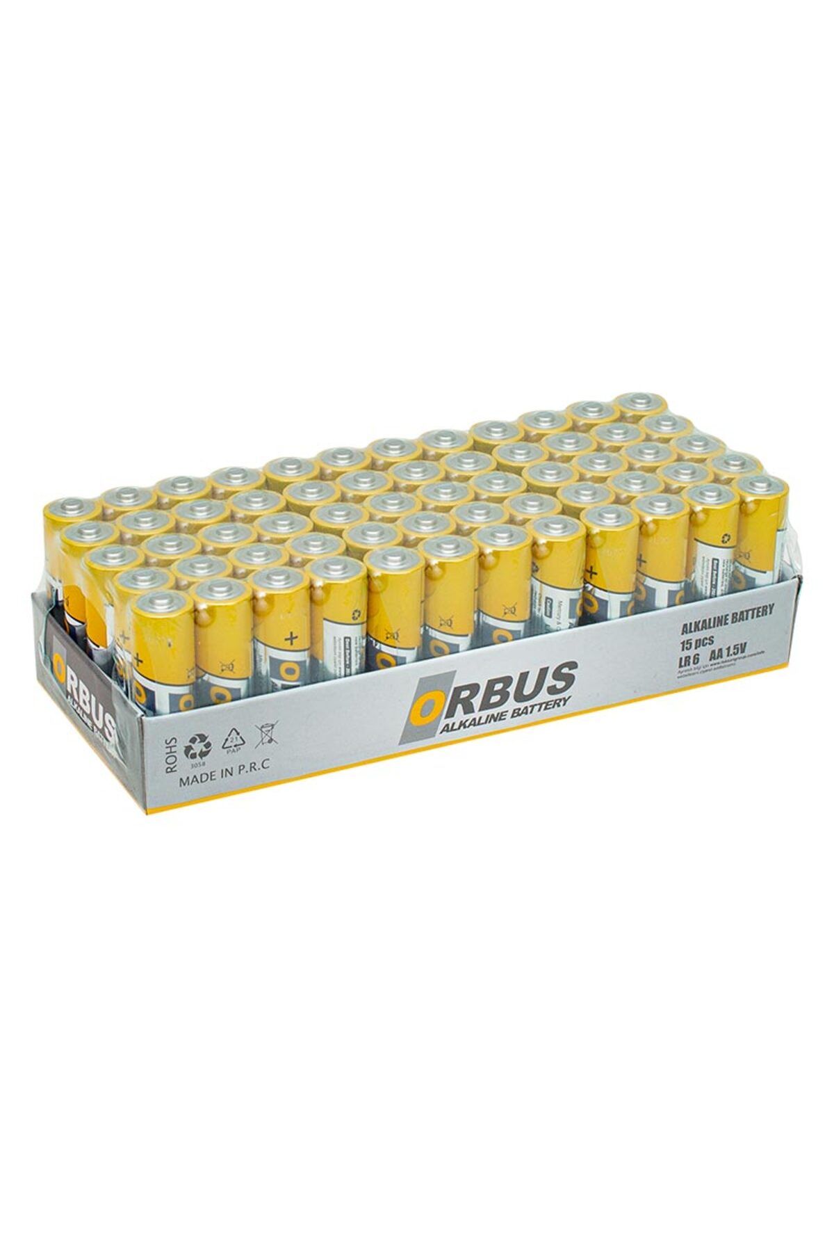OK AKSESUAR OBUS AA ALKALİN KALEM PİL 60LI PAKET ORB-LR06 GO50601533960