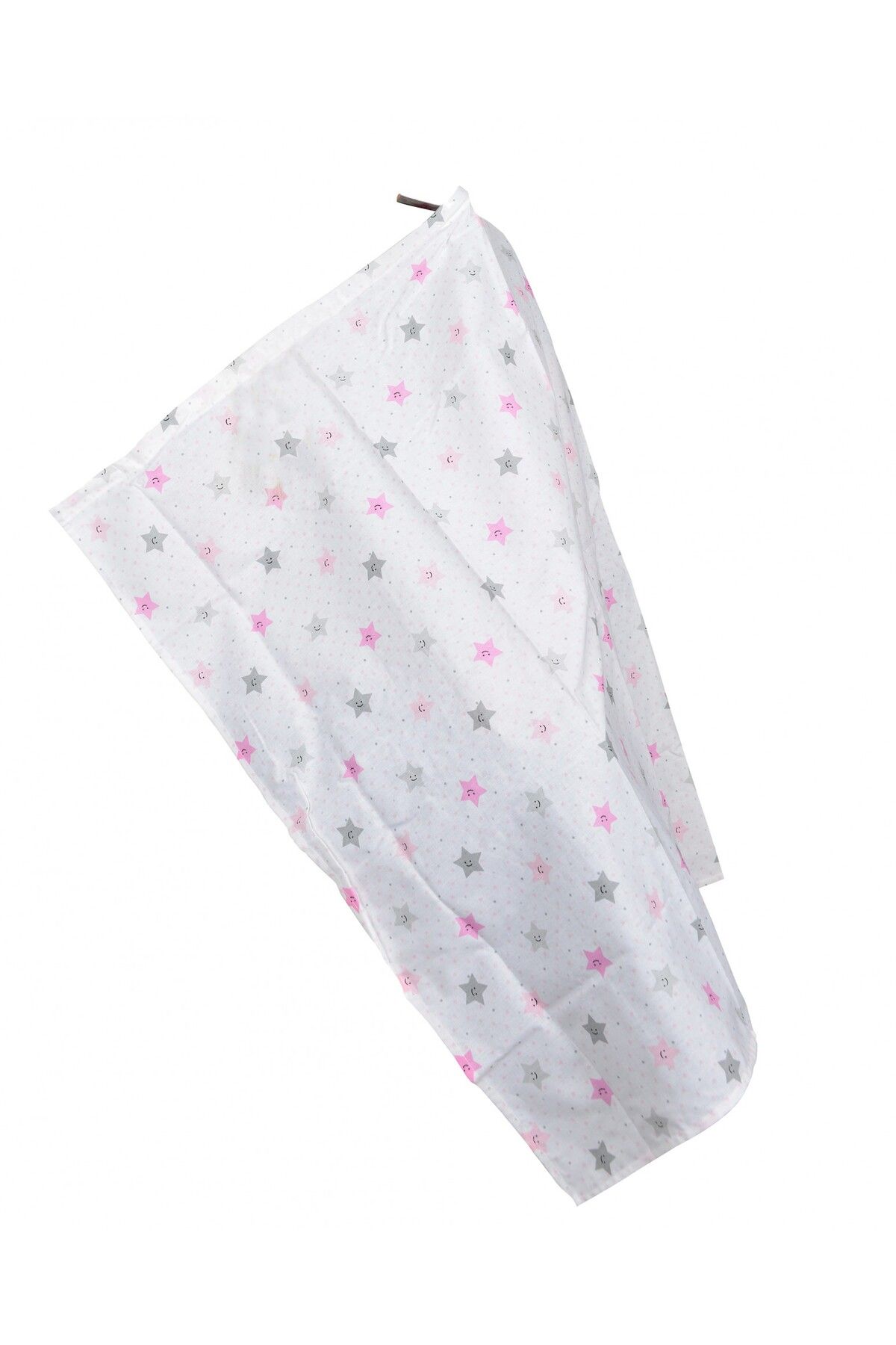 Sema Baby ASFSTORE Sema Baby Çok Amaçlı Emzirme Örtüsü - Pembe Yıldız