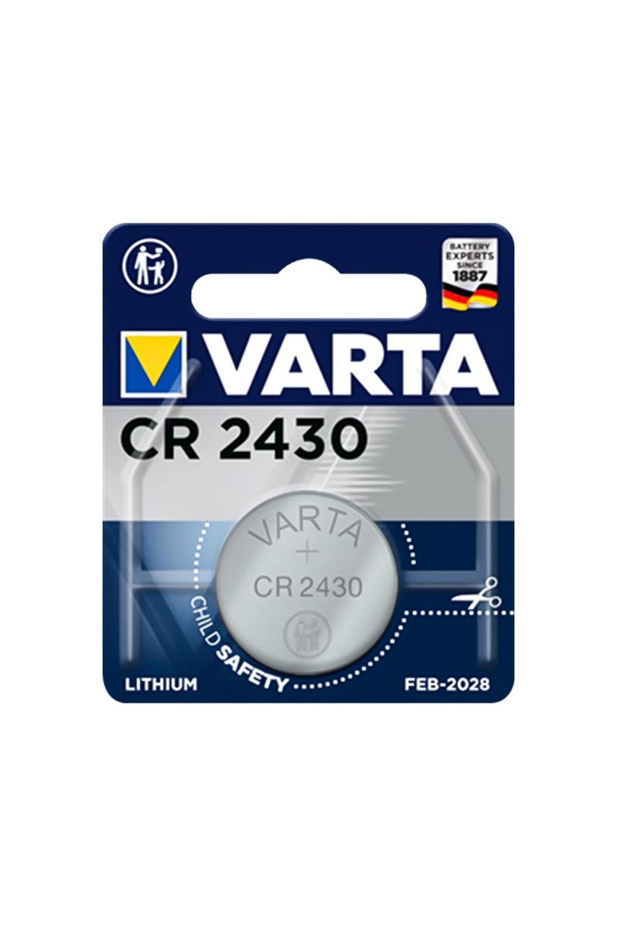 Findit VAR TA CR2430 3 VOLT LİT YUM PİL TEKLİ (2818)