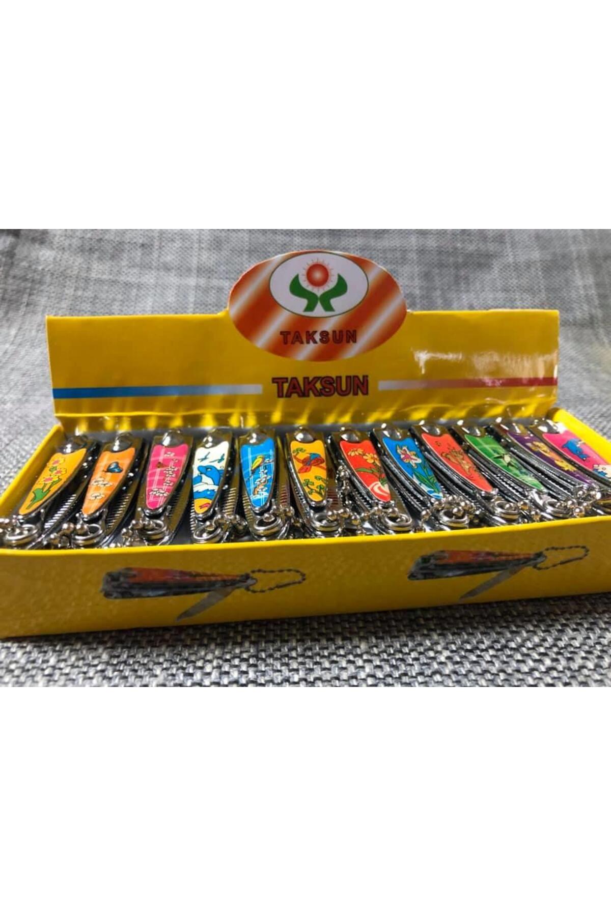 Hasyılmaz Taksun Tırnak Makası 5,5 cm - Renkli Desenli Askılı Tırnak Makası fotoğrafı 3 (önizleme)