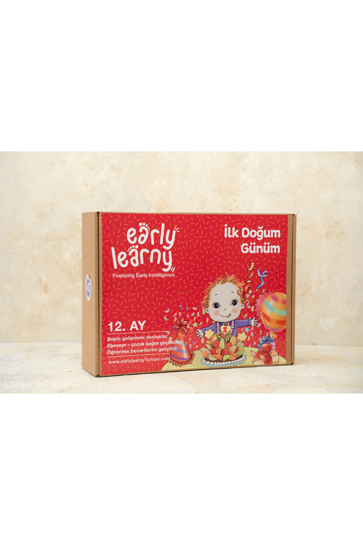 EarlyLearny Türkçe 12. Ay Bebek Eğitim Seti