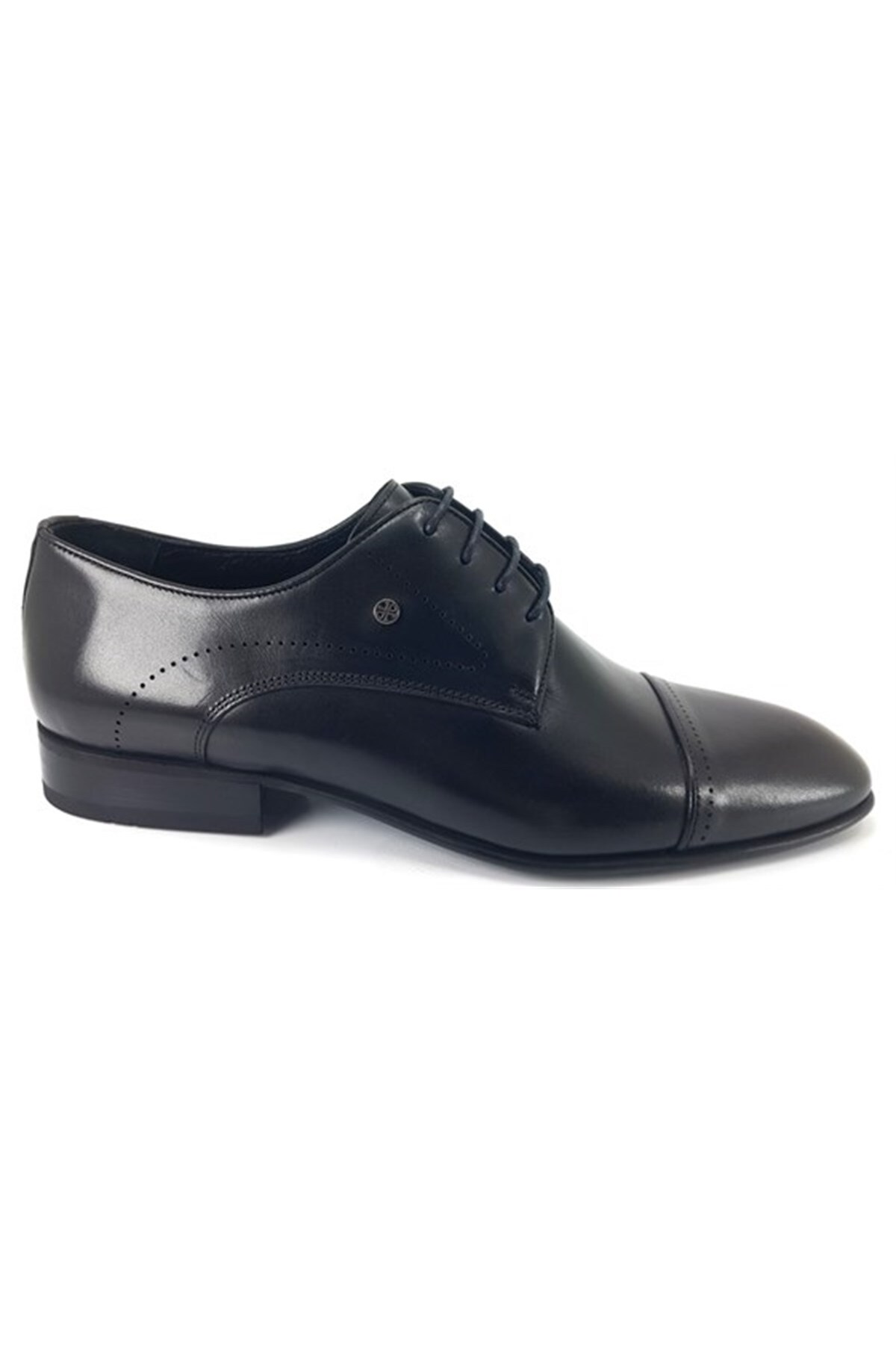 MARCOMEN  15059 Günlük Klasik Erkek Deri Ayakkabı-Siyah - Görsel 2