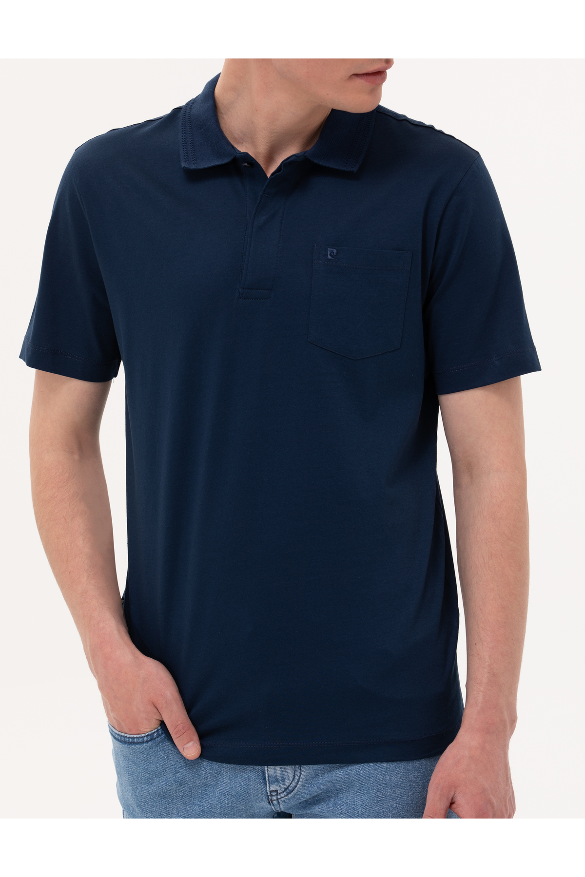 تیشرت یقه پلو مردانه راسته آستین کوتاه | پیر کاردین Pierre Cardin 869012 - تصویر 6