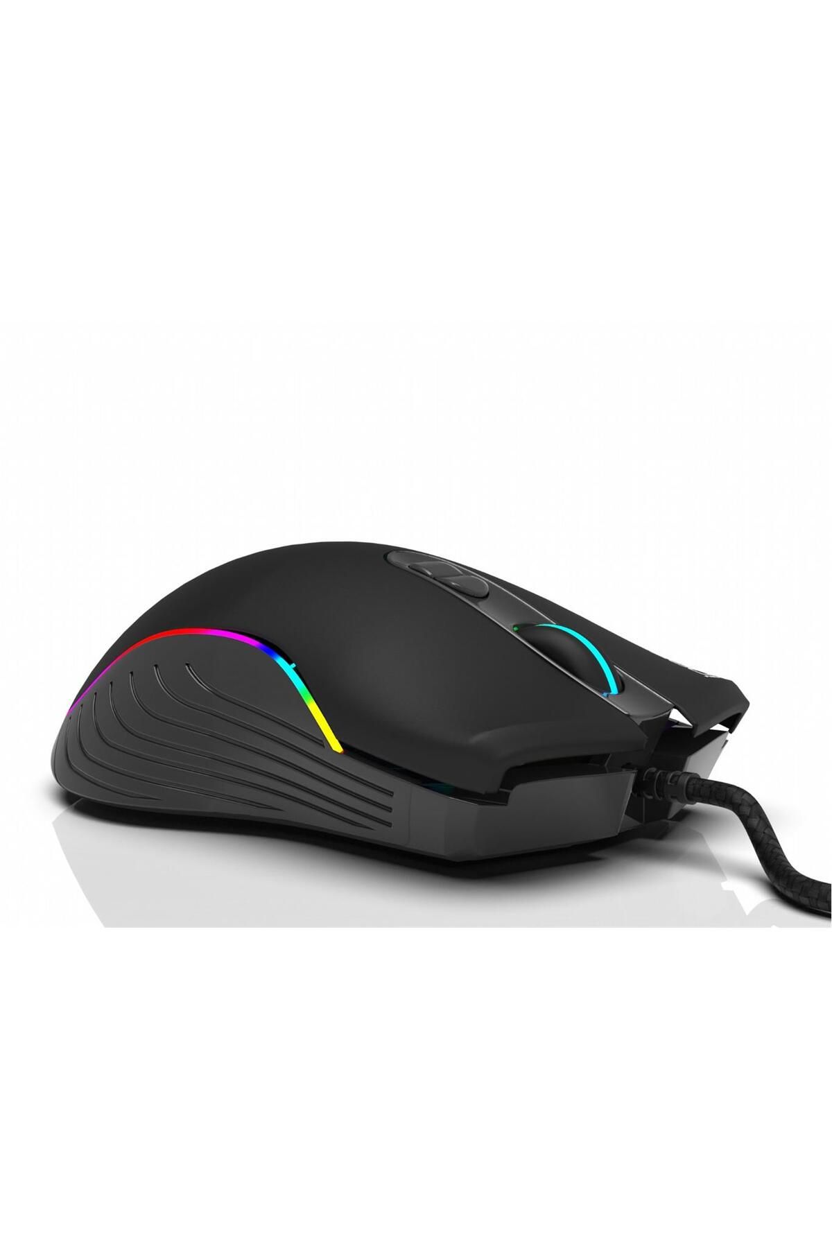 Vobotek Teknoloji İnca IMG-GT15 RGB 4800 Dpı MacroKeysProfessional Gaming (1,5mt Kablo 3,5MM Bakır ) Örgülü 7 prog